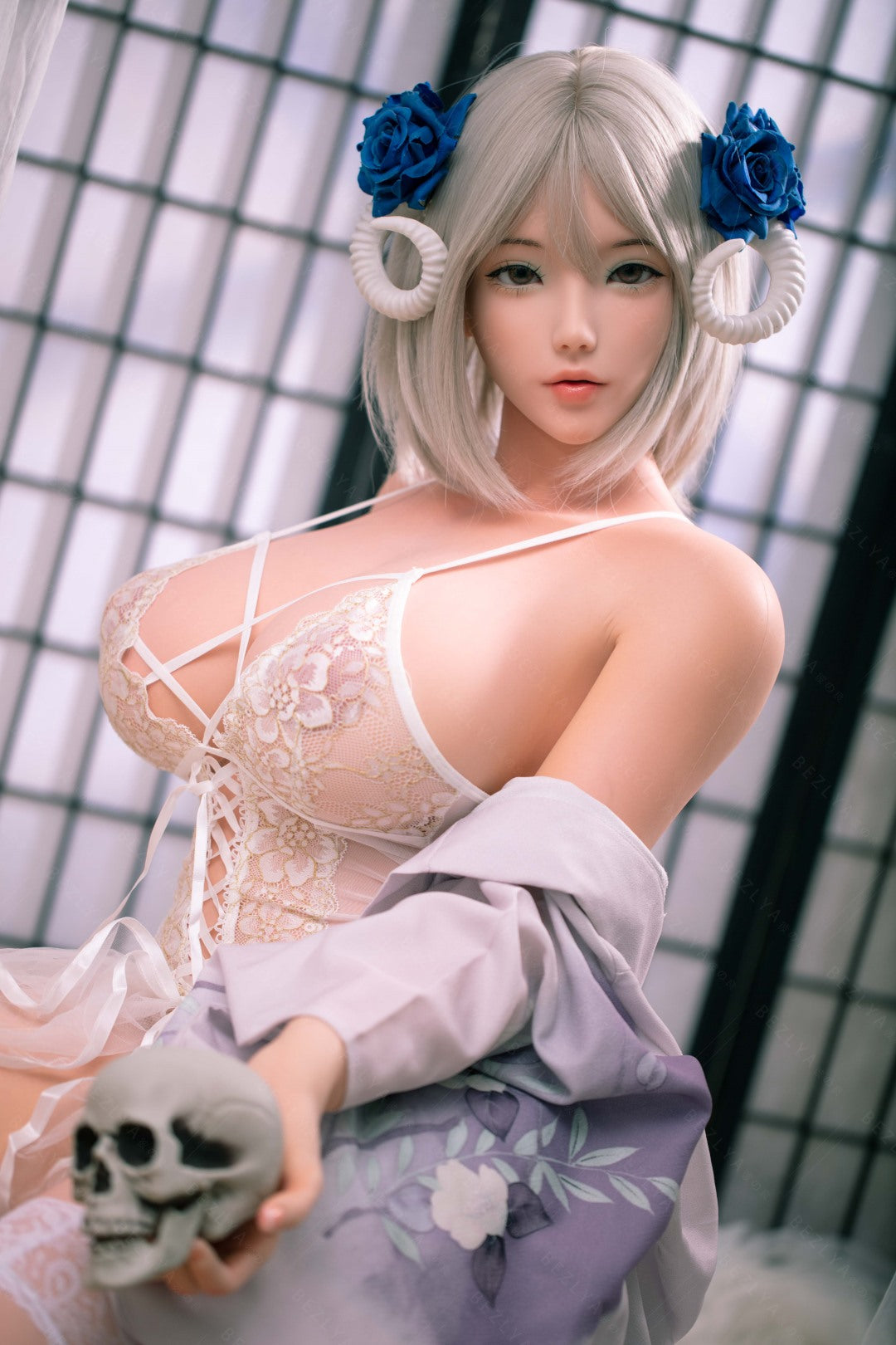 Cyrtenthera seksnukk (Bezlya Doll 160 cm G-tass 2,1 silikoon)