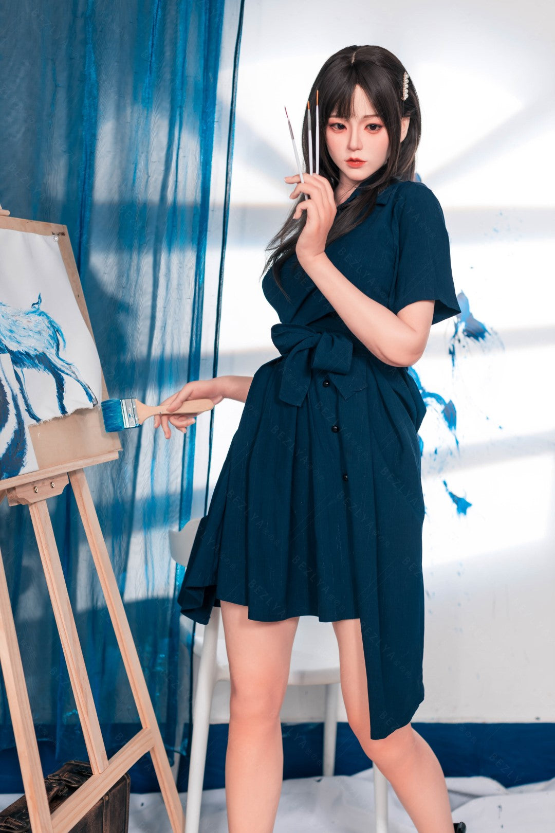 Begoonia seksnukk (Bezlya Doll 162 cm C-Cup 2,2U silikoon)