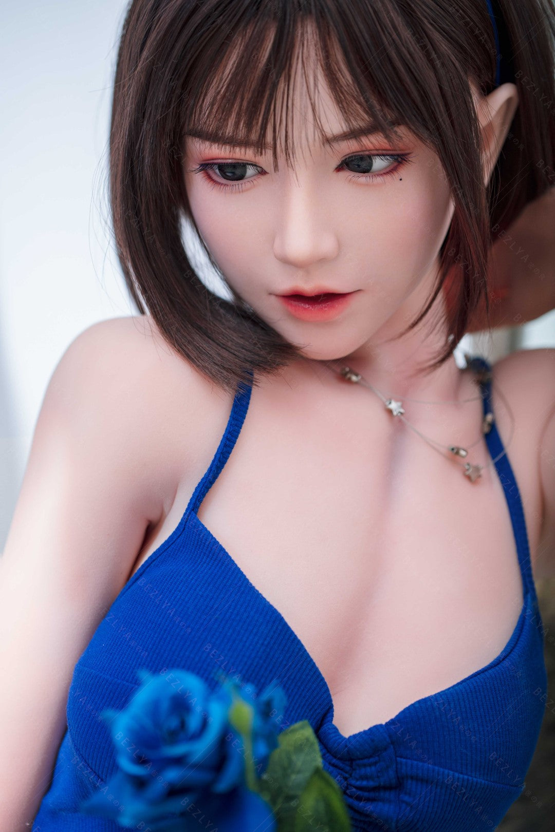 Lagenaria seksnukk (Bezlya Doll 155 cm B tass 2,0 TPE + silikoon)