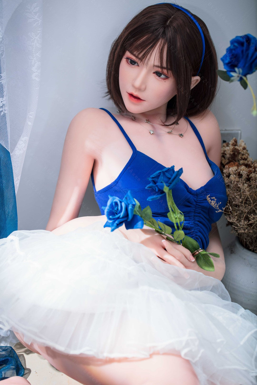 Lagenaria seksnukk (Bezlya Doll 155 cm B tass 2,0 TPE + silikoon)