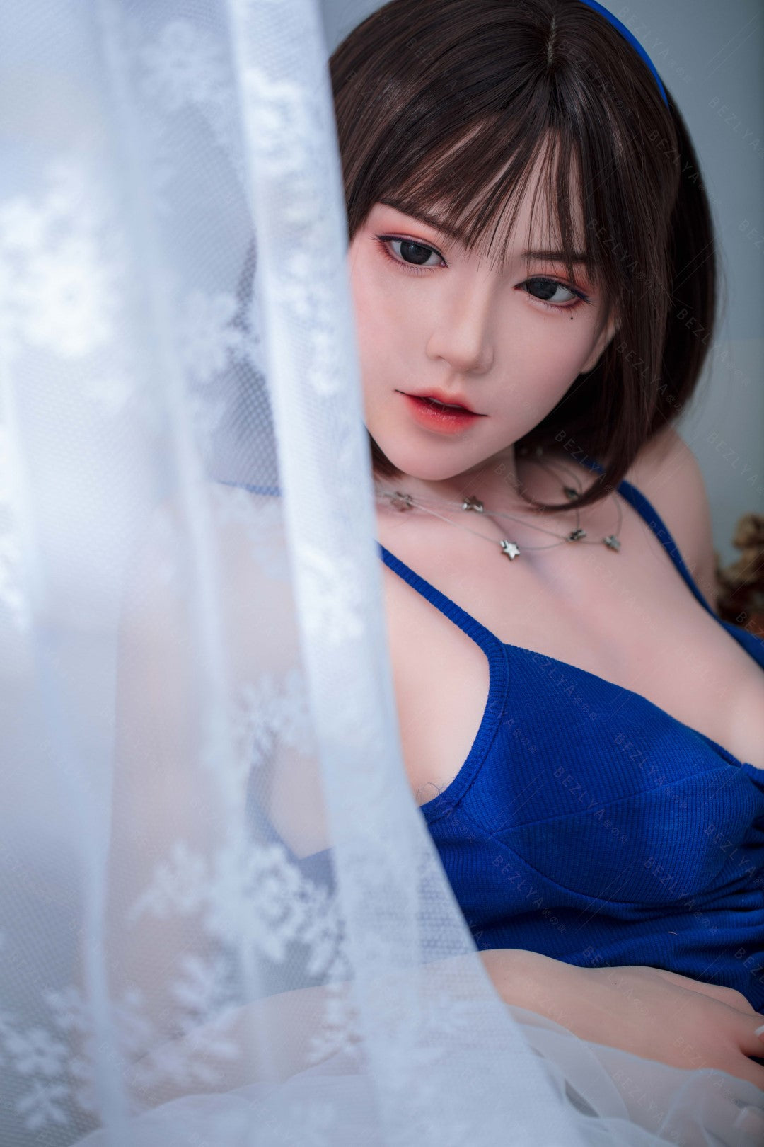Lagenaria seksnukk (Bezlya Doll 155 cm B tass 2,0 TPE + silikoon)