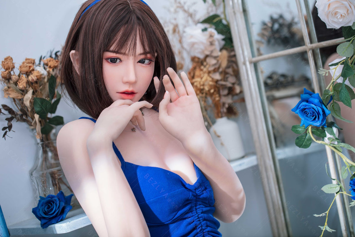 Lagenaria seksnukk (Bezlya Doll 155 cm B tass 2,0 TPE + silikoon)
