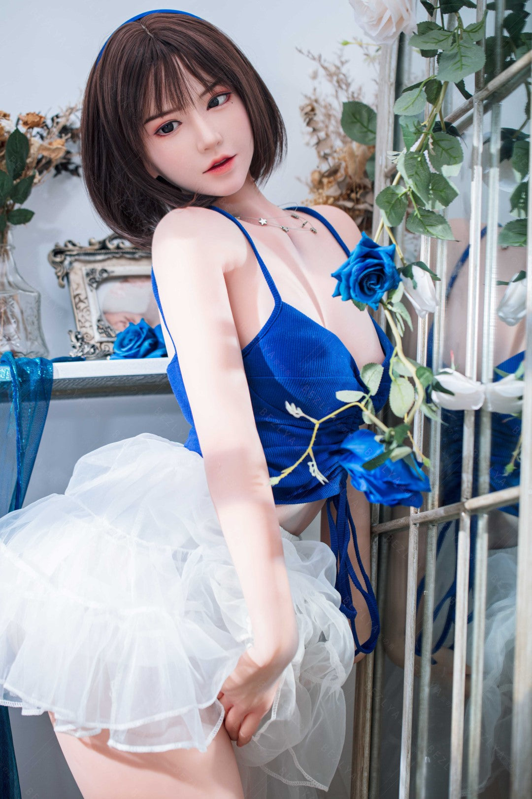 Lagenaria seksnukk (Bezlya Doll 155 cm B tass 2,0 TPE + silikoon)