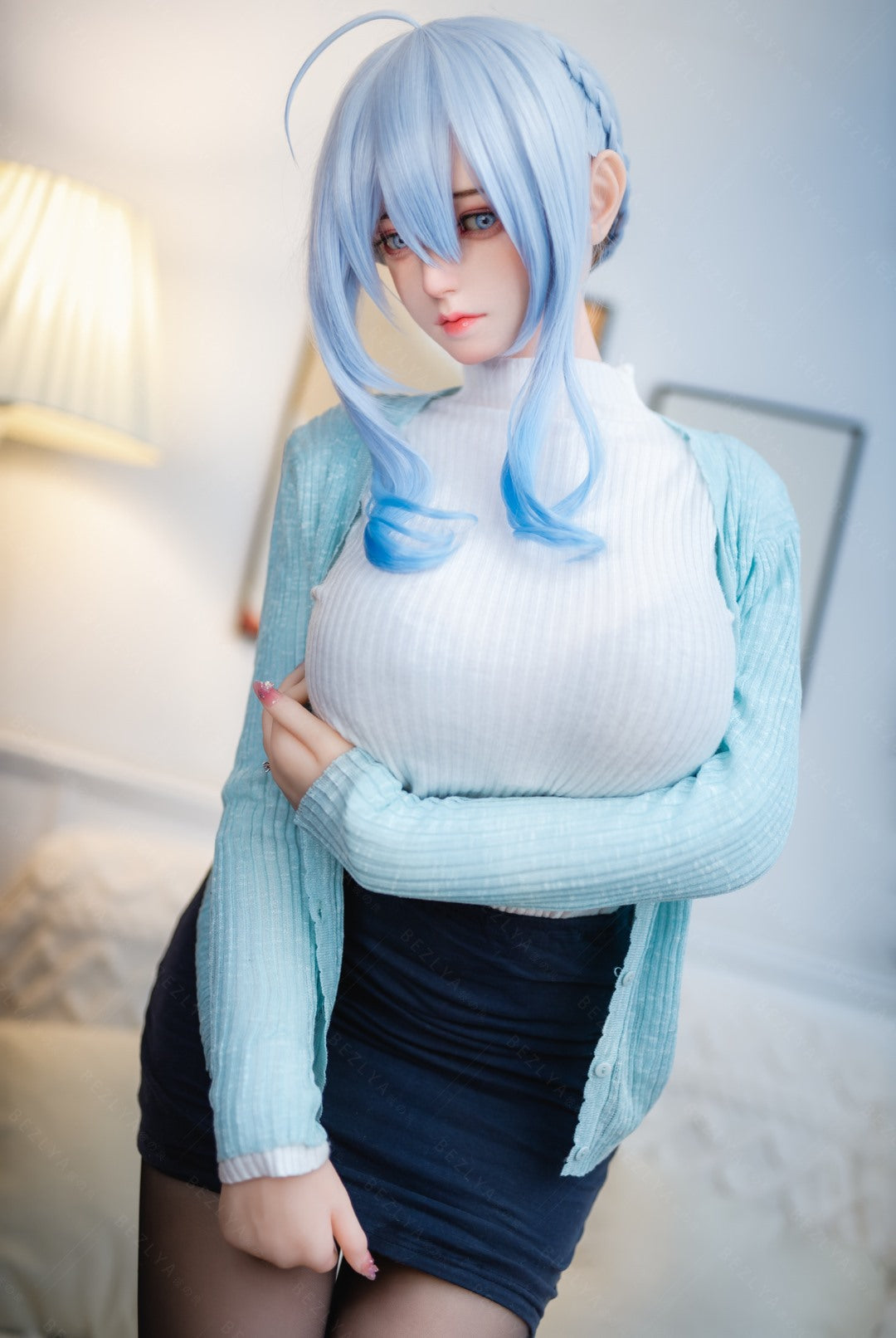 Campanula seksnukk (Bezlya Doll 155 cm F tass 2,0 TPE + silikoon)