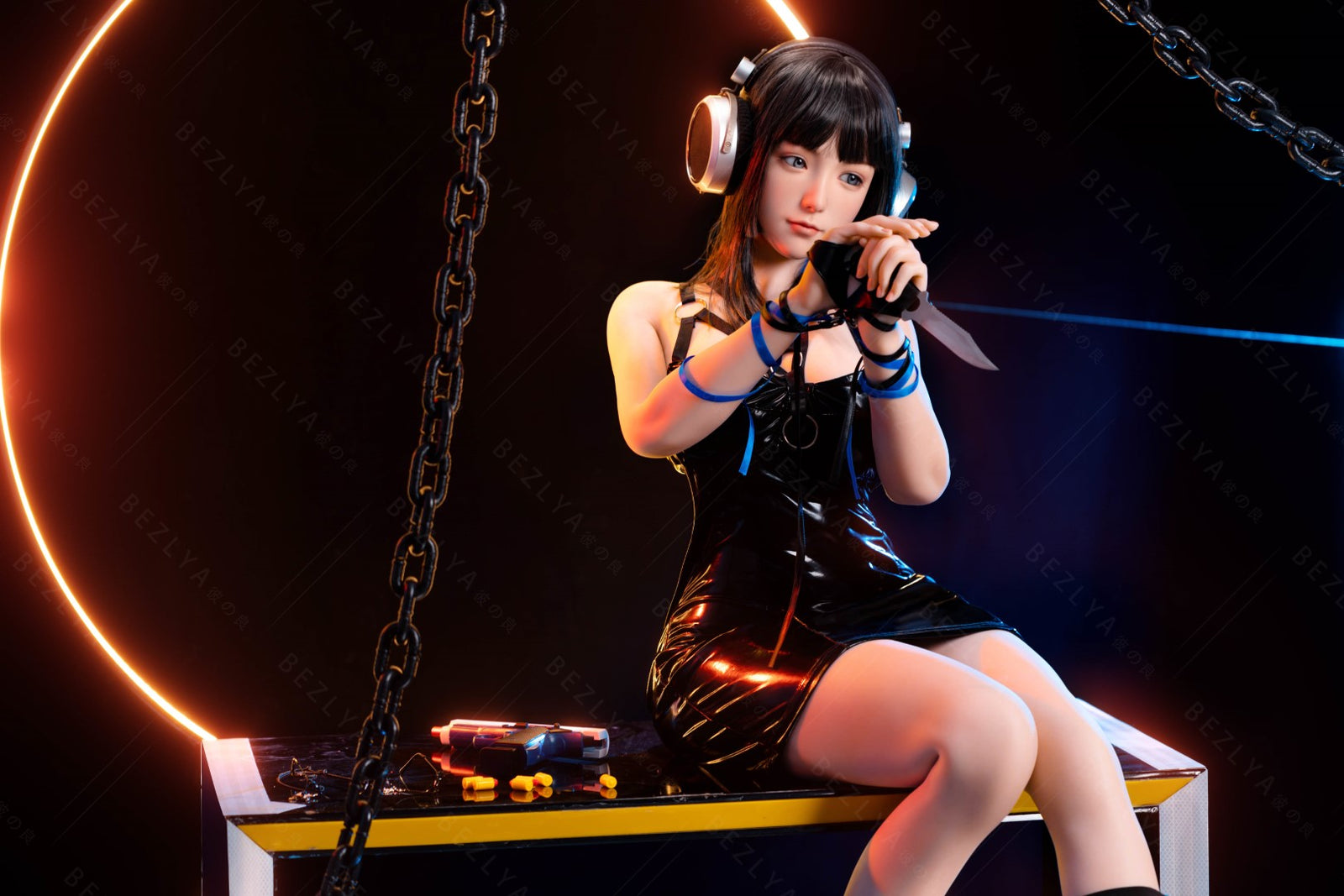 Gardenia seksnukk (Bezlya Doll 155 cm E-tass 2,2CF silikoon)