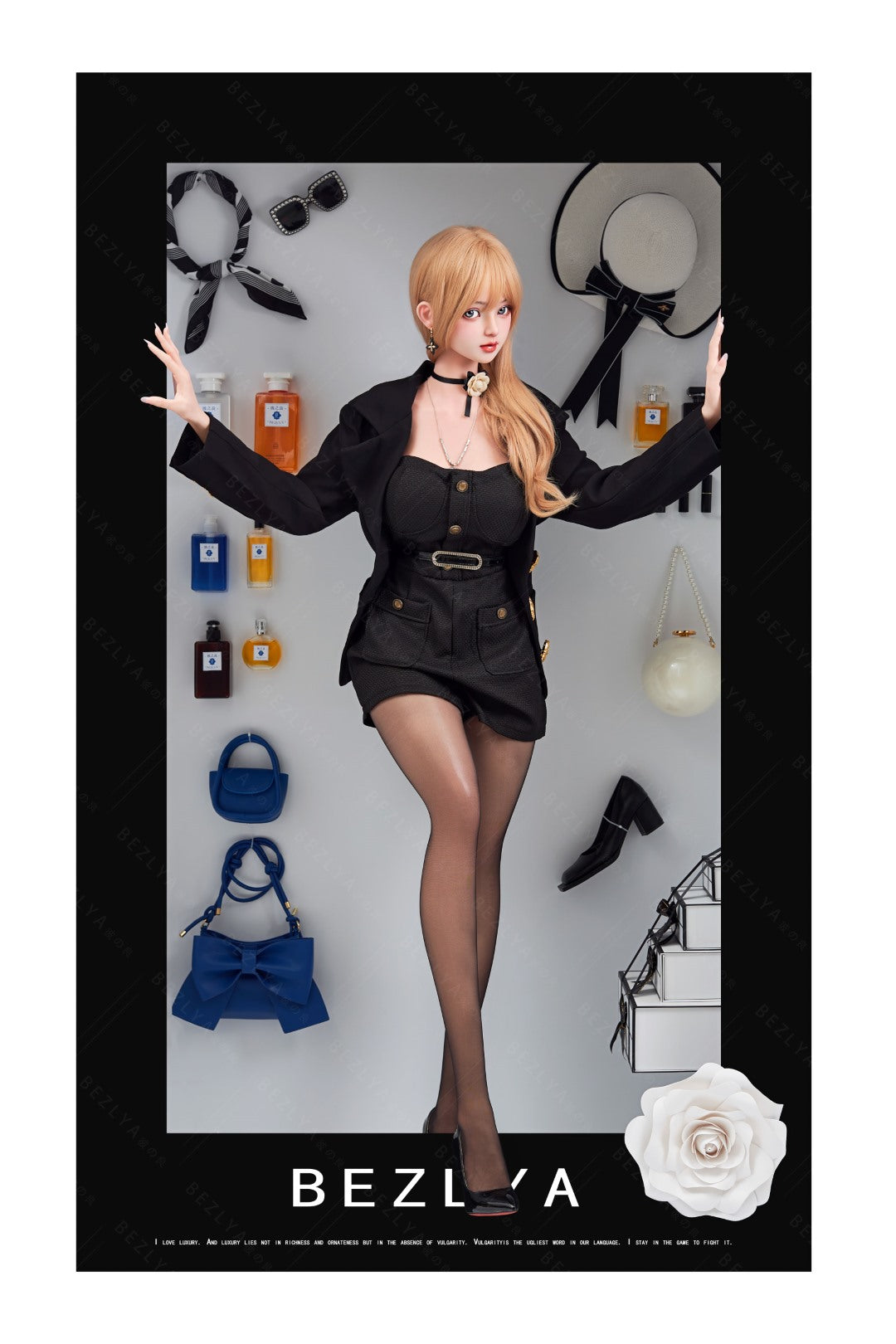 Convallaria seksnukk (Bezlya Doll 158cm E-tass 2.1 silikoon)