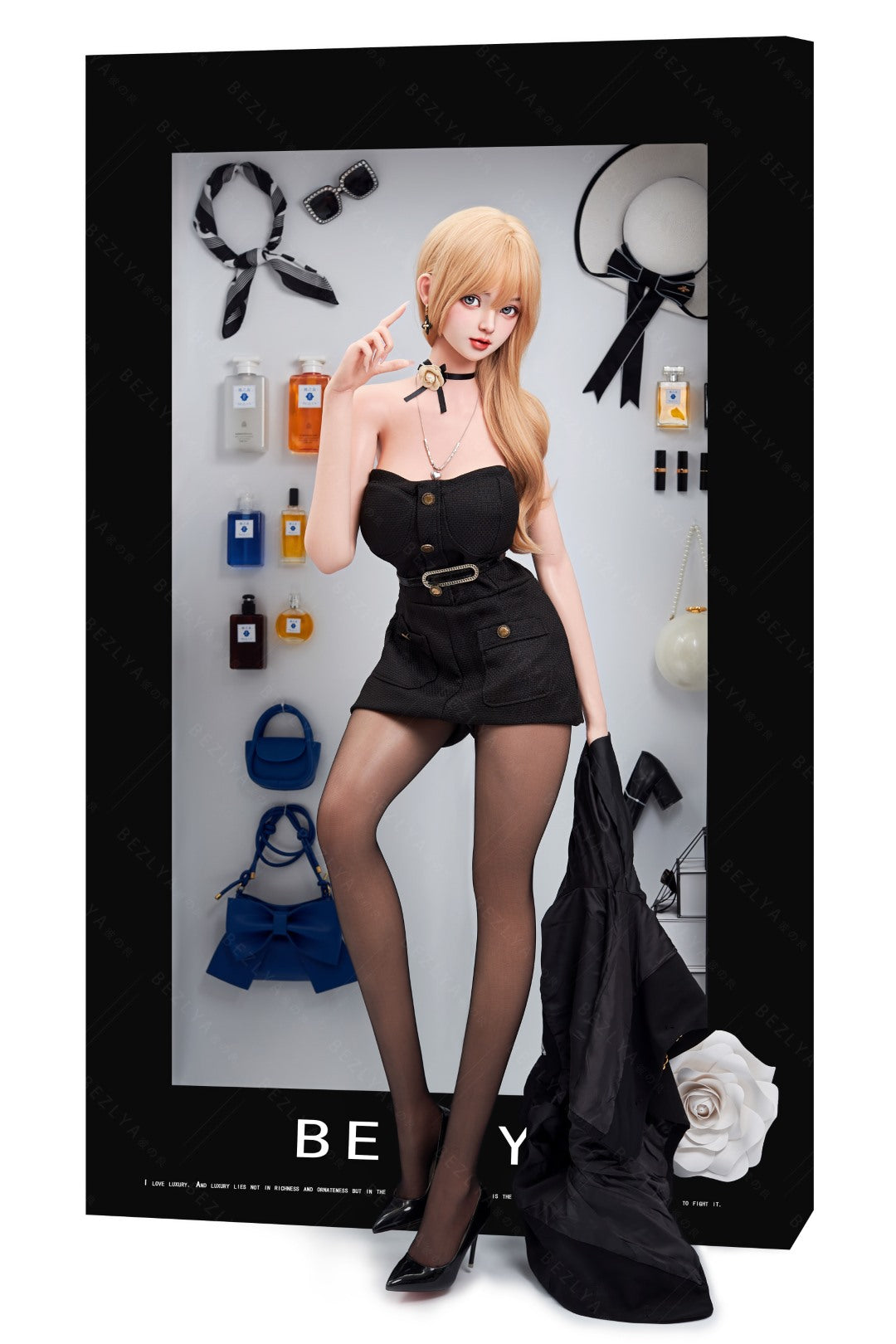 Convallaria seksnukk (Bezlya Doll 158cm E-tass 2.1 silikoon)