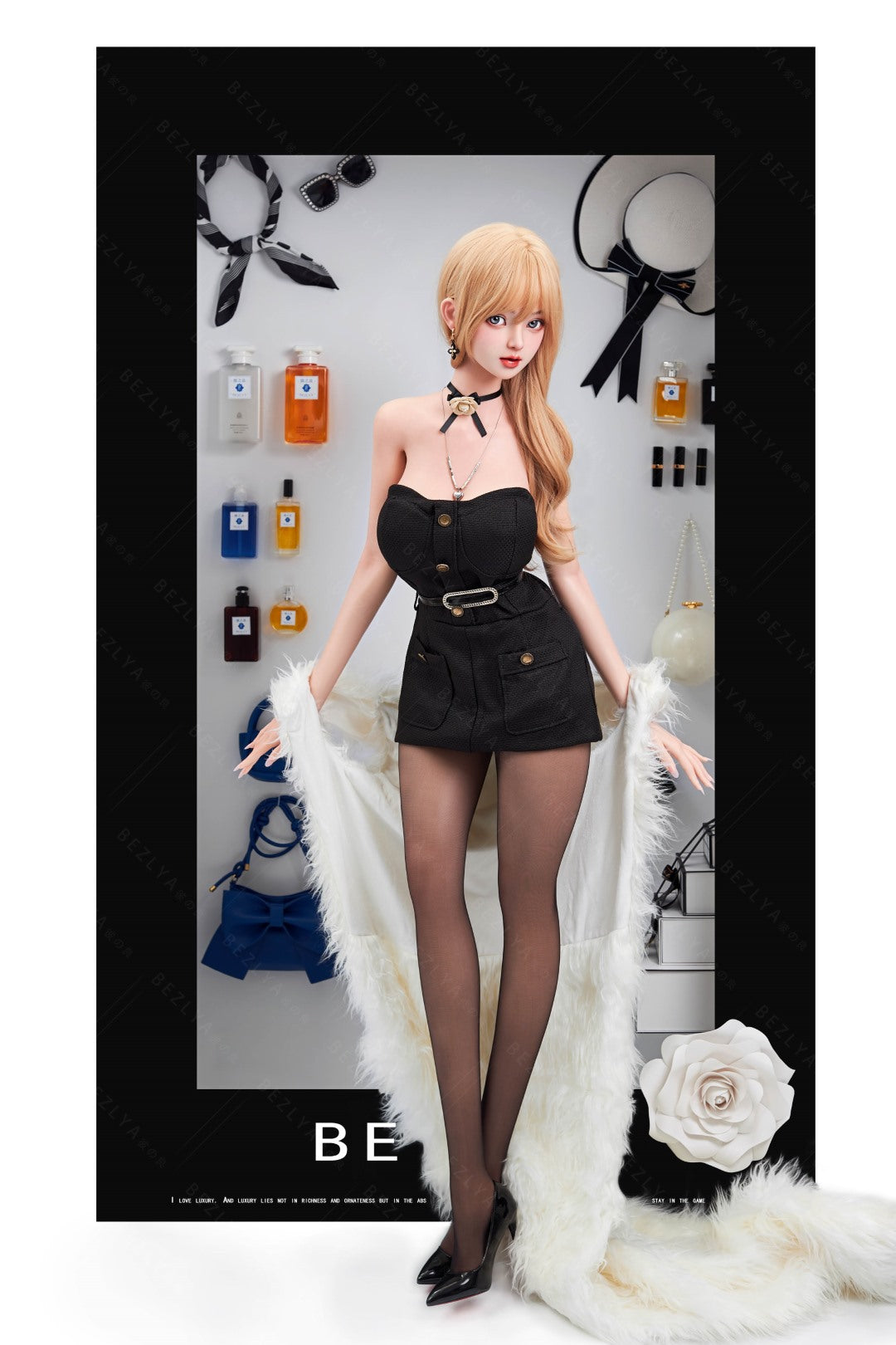 Convallaria seksnukk (Bezlya Doll 158cm E-tass 2.1 silikoon)