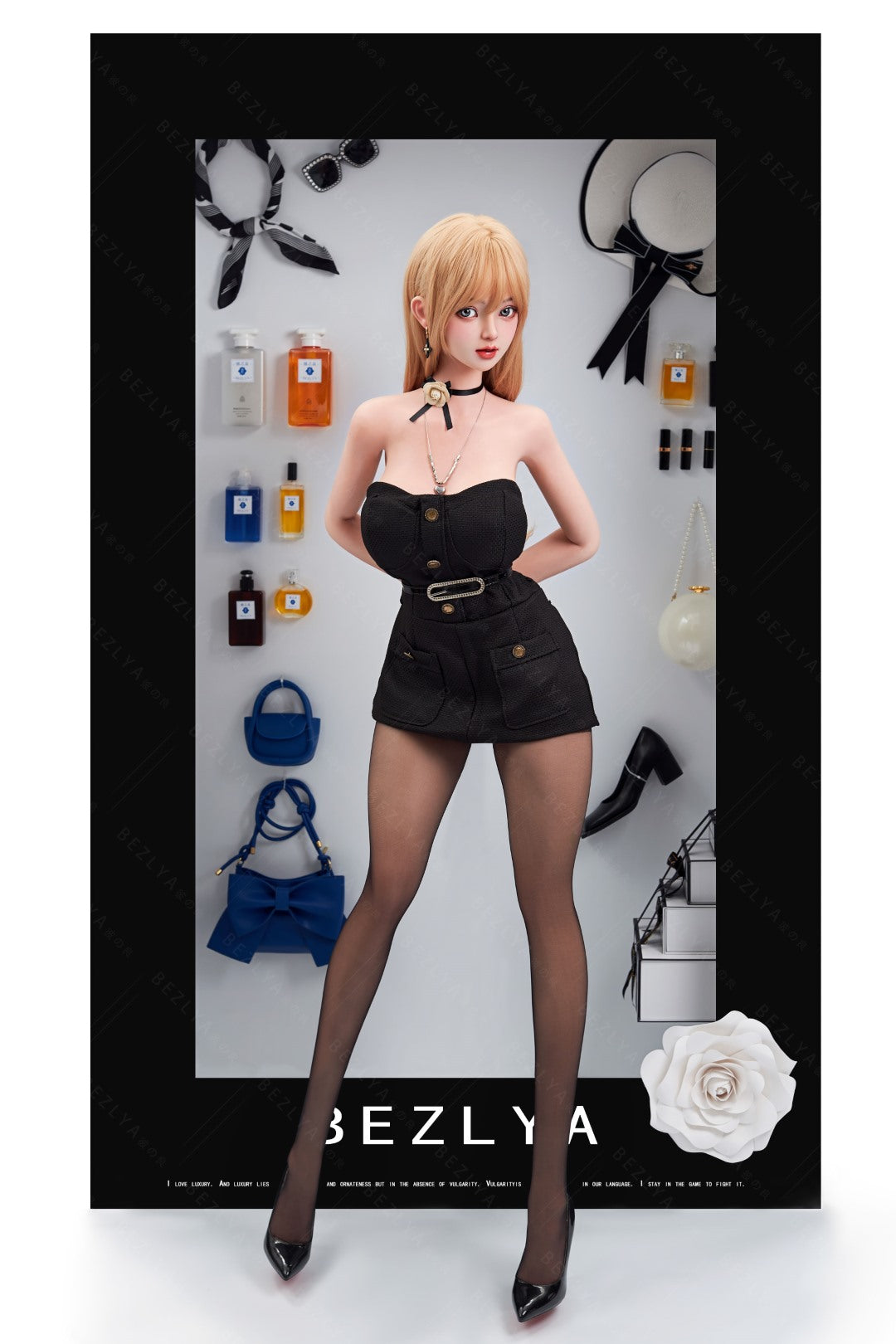 Convallaria seksnukk (Bezlya Doll 158cm E-tass 2.1 silikoon)