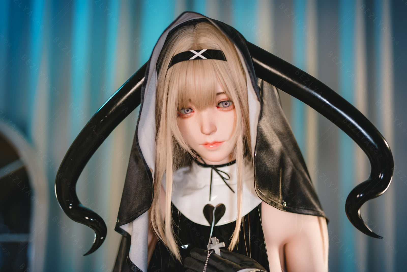 Campanula seksnukk (Bezlya Doll 155 cm F tass 2,0 TPE + silikoon)