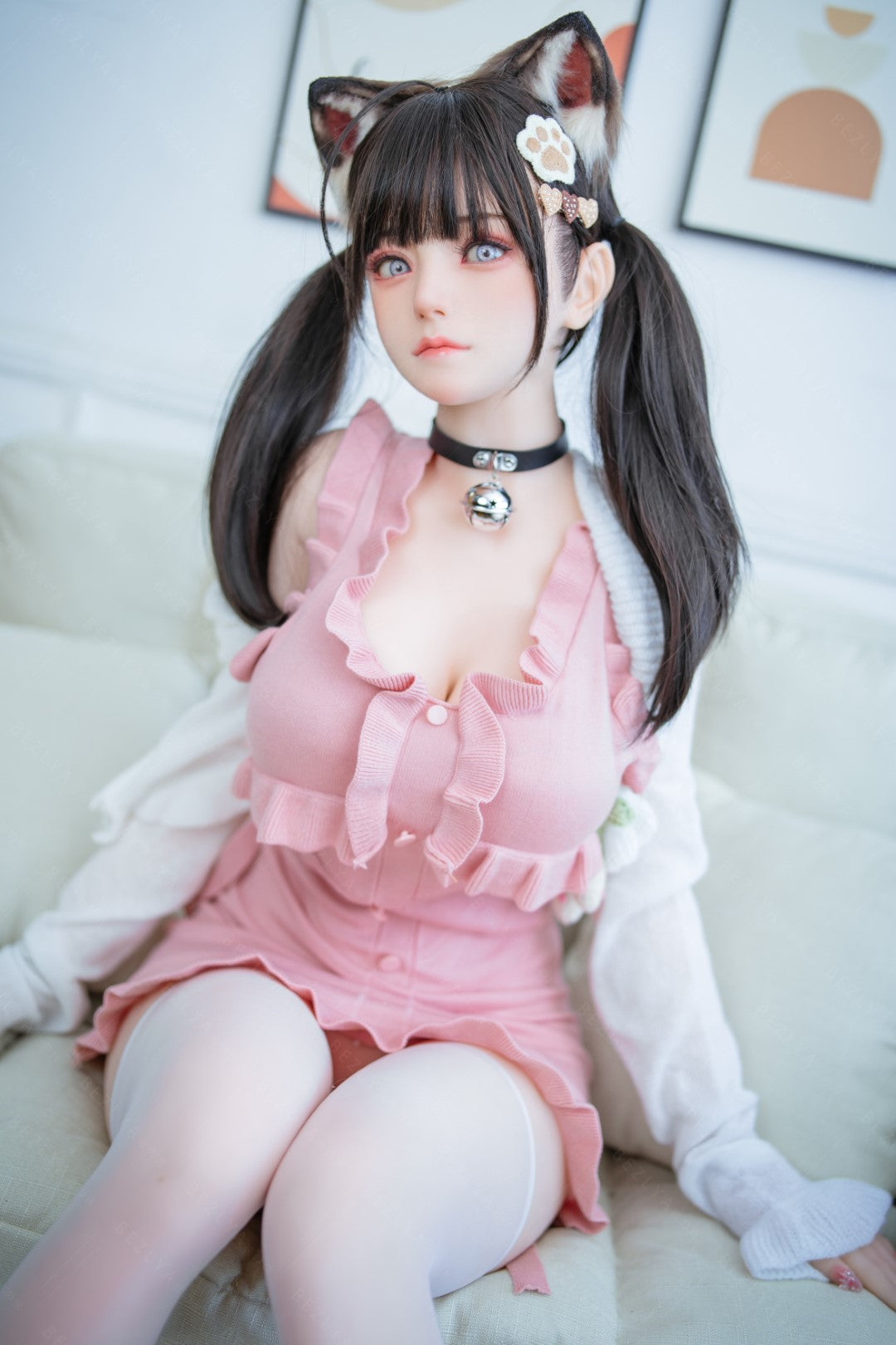 Campanula seksnukk (Bezlya Doll 155 cm F tass 2,0 TPE + silikoon)