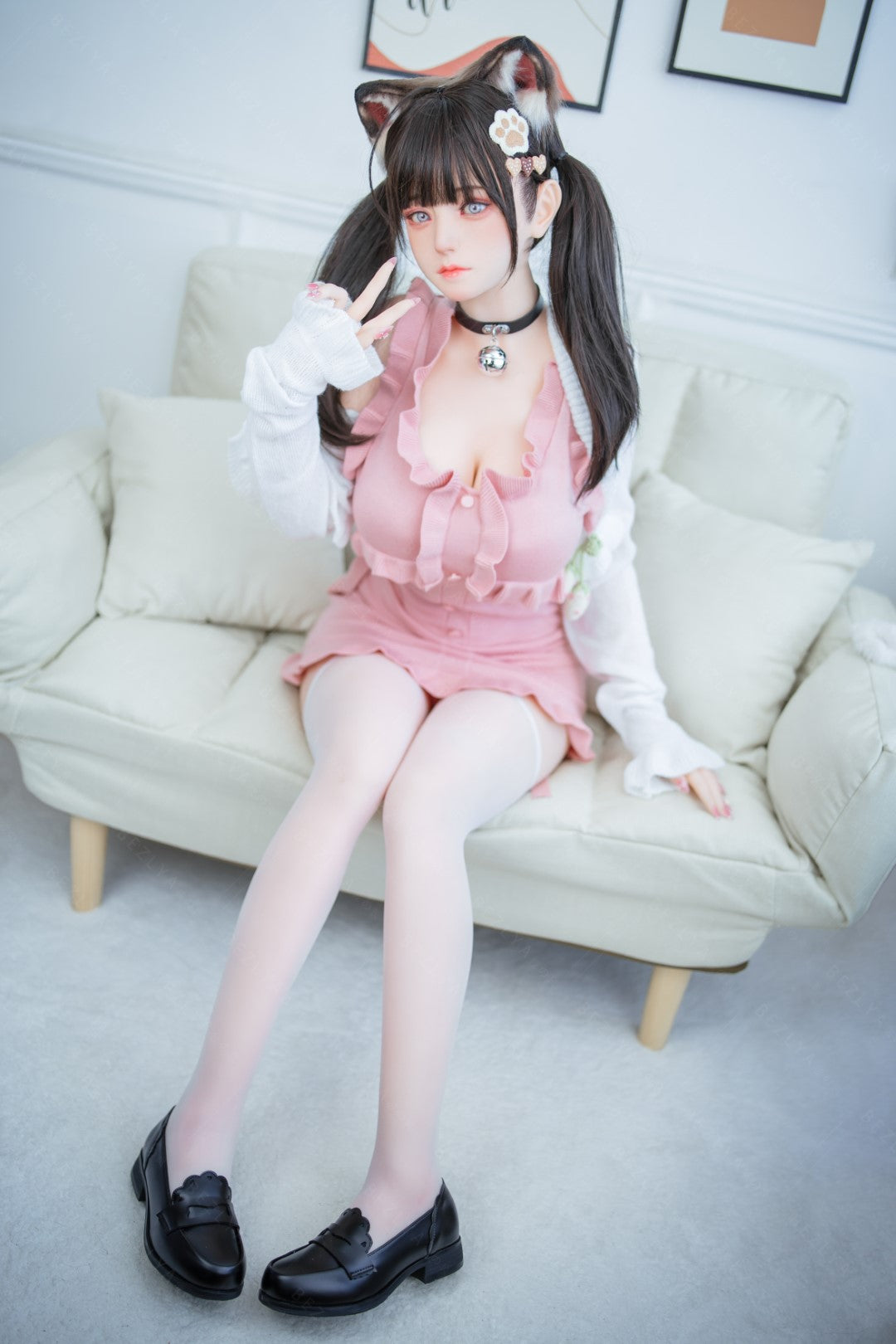 Campanula seksnukk (Bezlya Doll 155 cm F tass 2,0 TPE + silikoon)