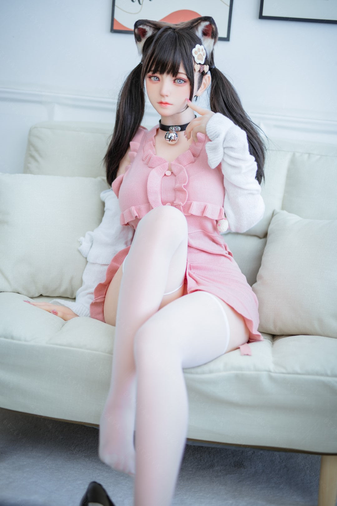 Campanula seksnukk (Bezlya Doll 155 cm F tass 2,0 TPE + silikoon)