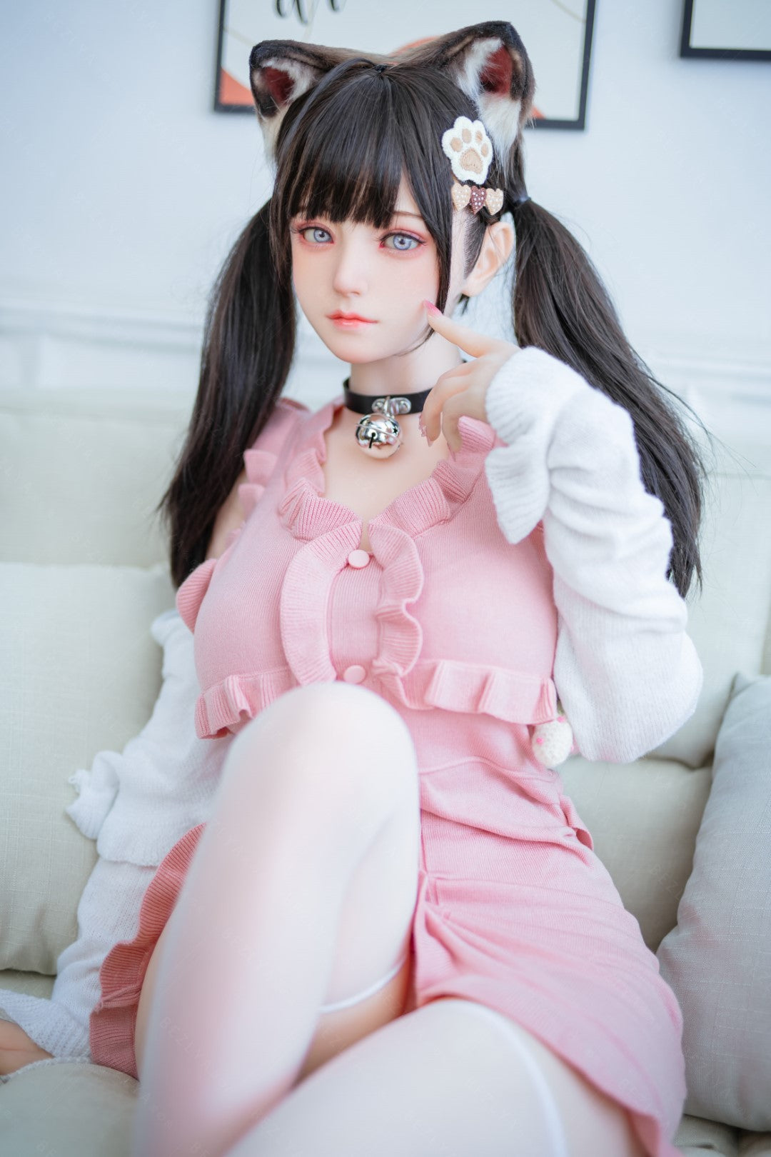 Campanula seksnukk (Bezlya Doll 155 cm F tass 2,0 TPE + silikoon)