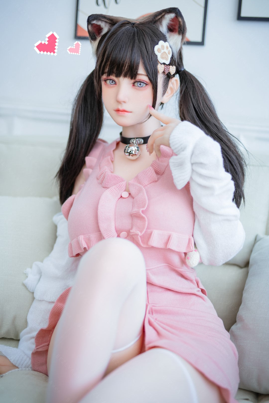 Campanula seksnukk (Bezlya Doll 155 cm F tass 2,0 TPE + silikoon)