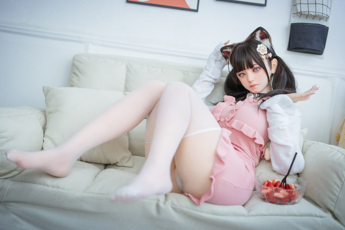 Campanula seksnukk (Bezlya Doll 155 cm F tass 2,0 TPE + silikoon)