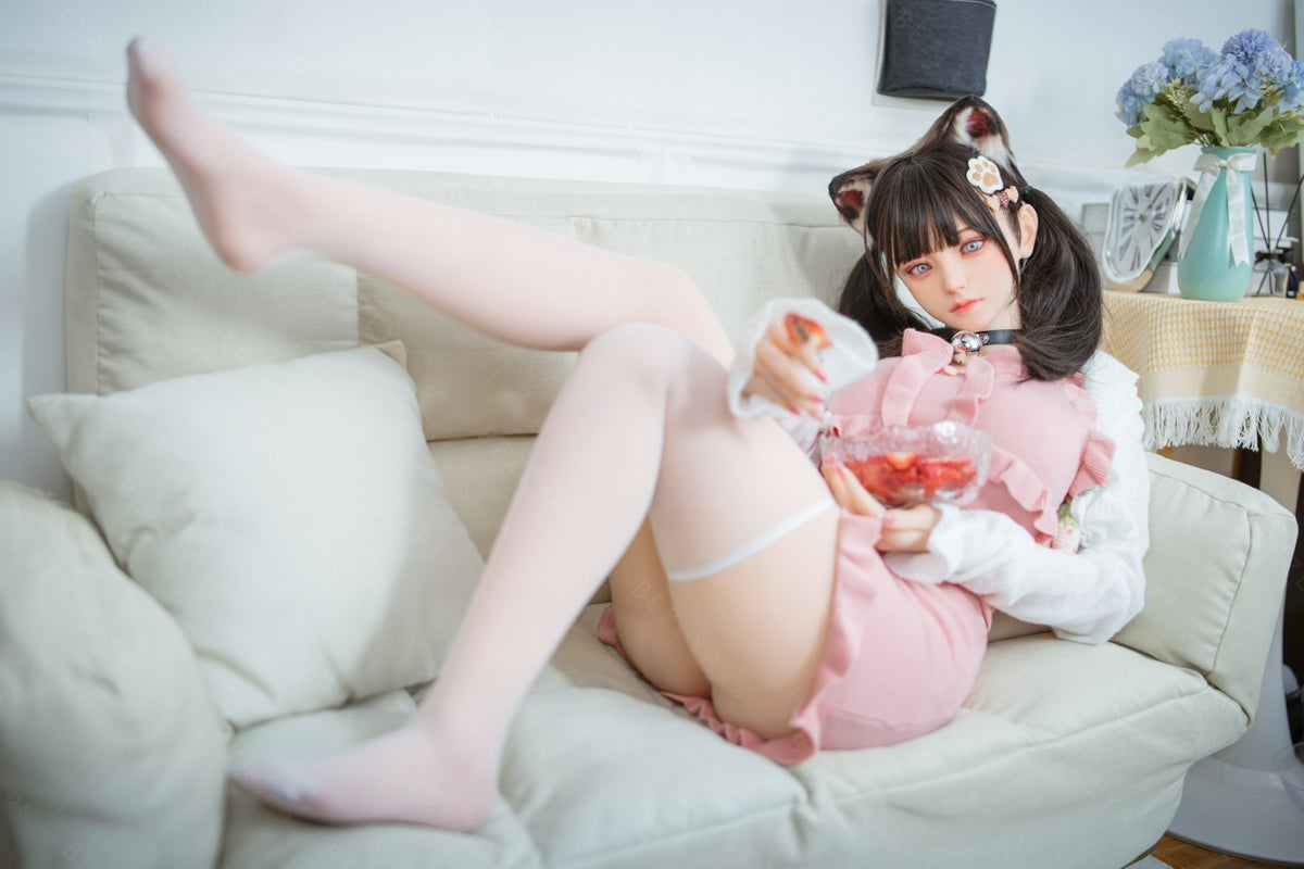 Campanula seksnukk (Bezlya Doll 155 cm F tass 2,0 TPE + silikoon)