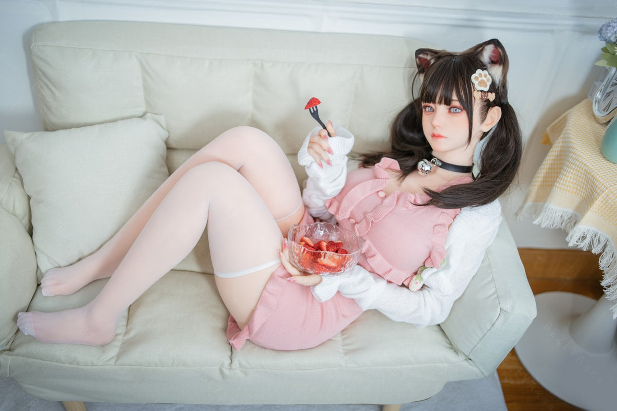 Campanula seksnukk (Bezlya Doll 155 cm F tass 2,0 TPE + silikoon)
