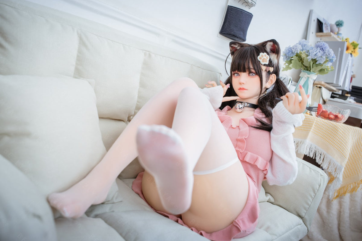 Campanula seksnukk (Bezlya Doll 155 cm F tass 2,0 TPE + silikoon)