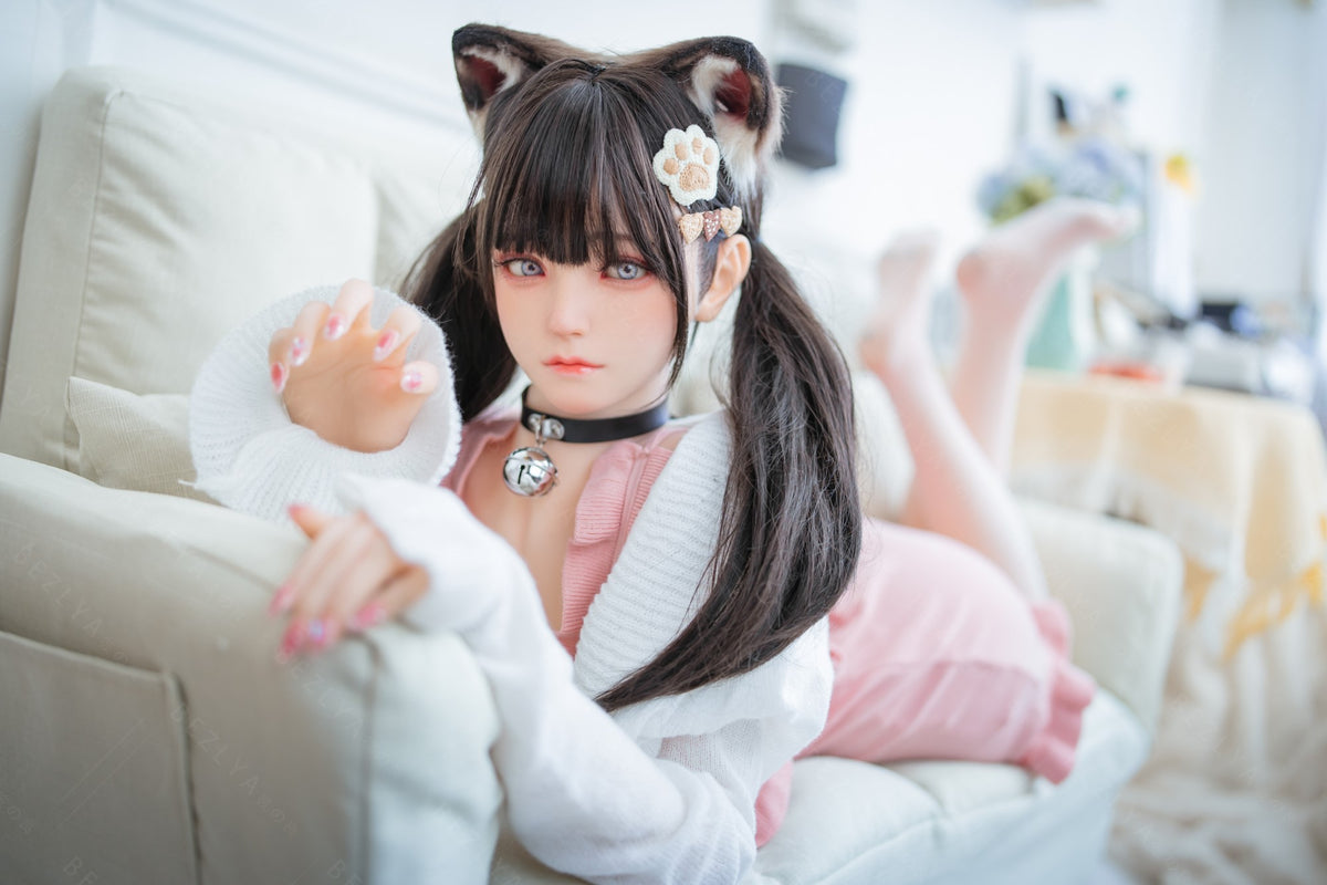 Campanula seksnukk (Bezlya Doll 155 cm F tass 2,0 TPE + silikoon)