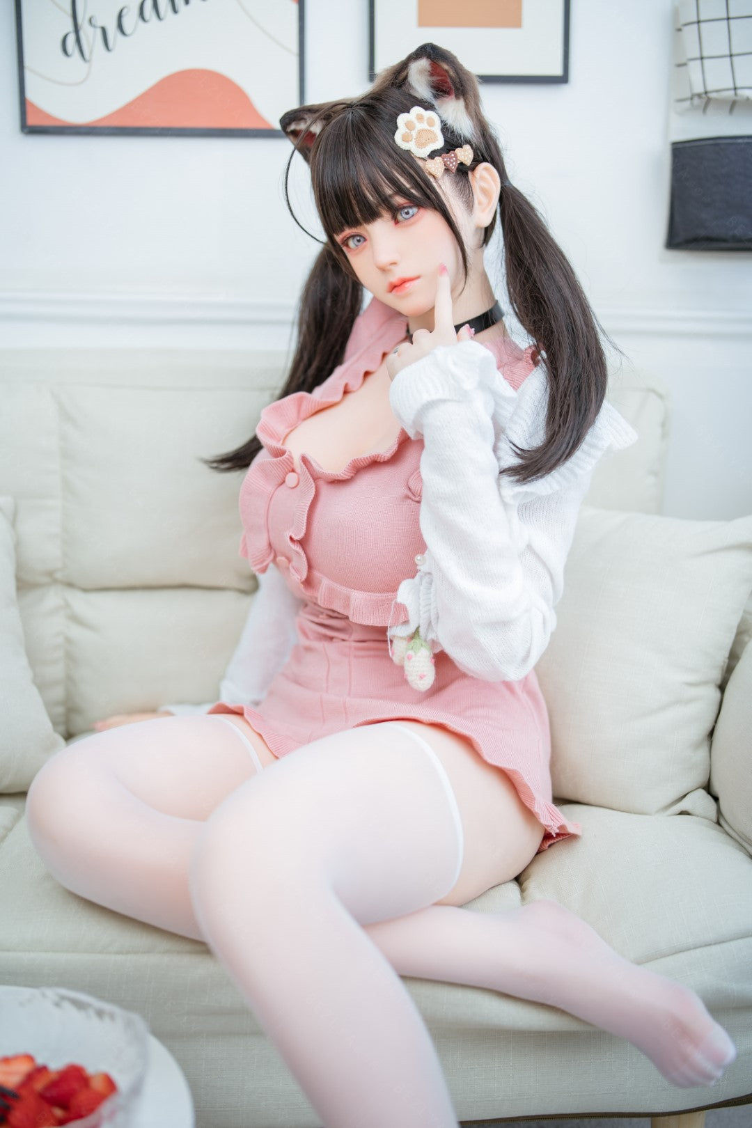 Campanula seksnukk (Bezlya Doll 155 cm F tass 2,0 TPE + silikoon)