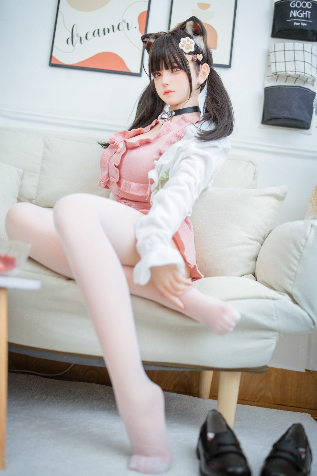 Campanula seksnukk (Bezlya Doll 155 cm F tass 2,0 TPE + silikoon)