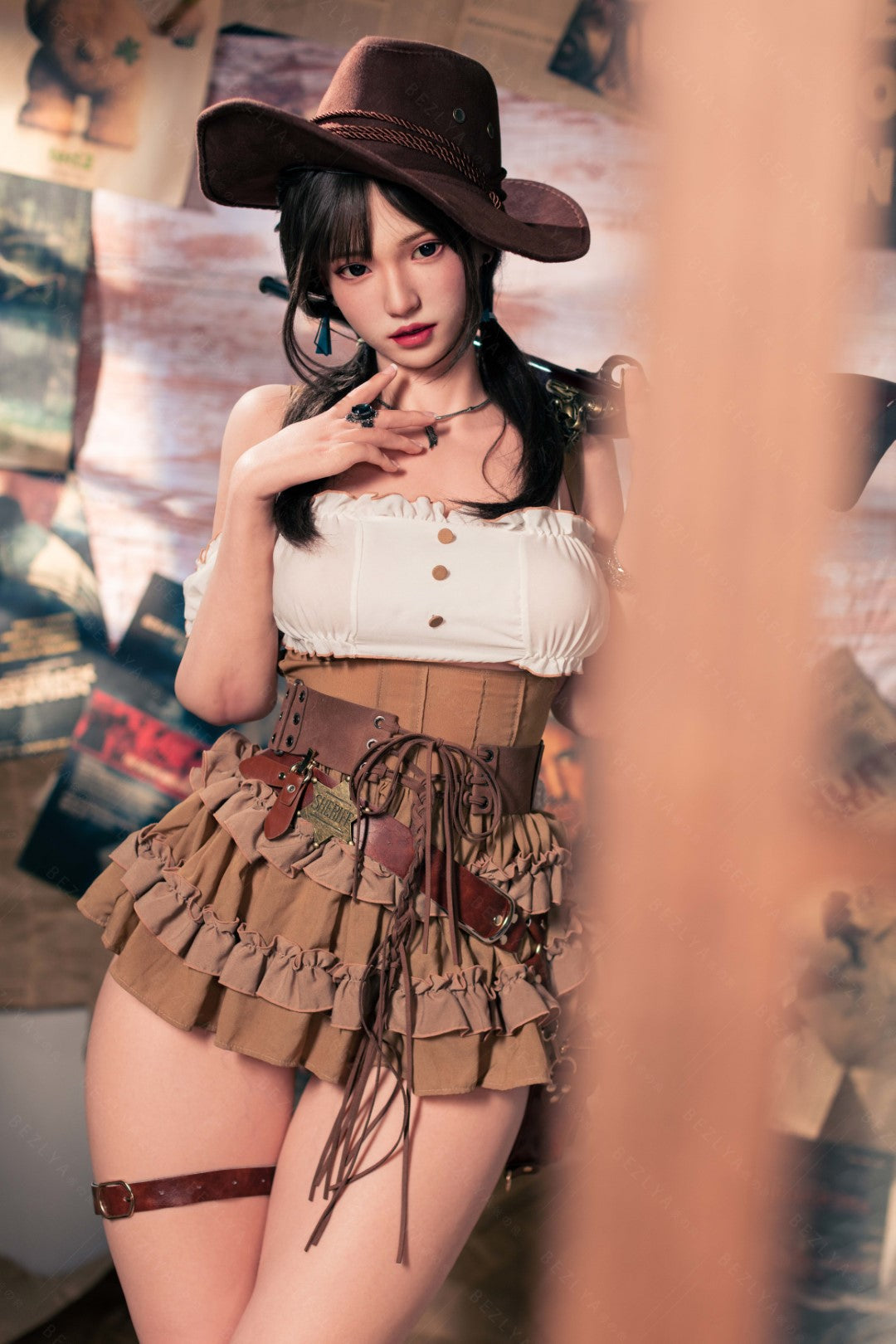 Helianthuse seksnukk (Bezlya Doll 162 cm C-Cup 2,2U silikoon)