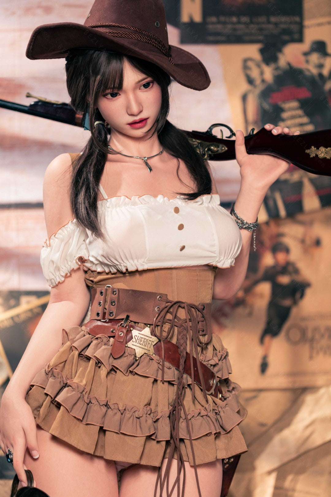 Helianthuse seksnukk (Bezlya Doll 162 cm C-Cup 2,2U silikoon)