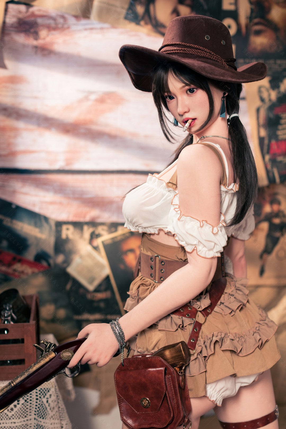 Helianthuse seksnukk (Bezlya Doll 162 cm C-Cup 2,2U silikoon)