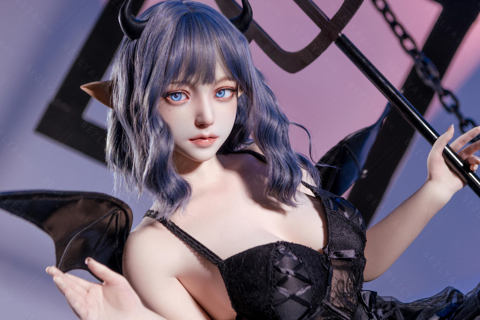 Campanula seksnukk (Bezlya Doll 149 cm D-tass 2,1 silikoon)
