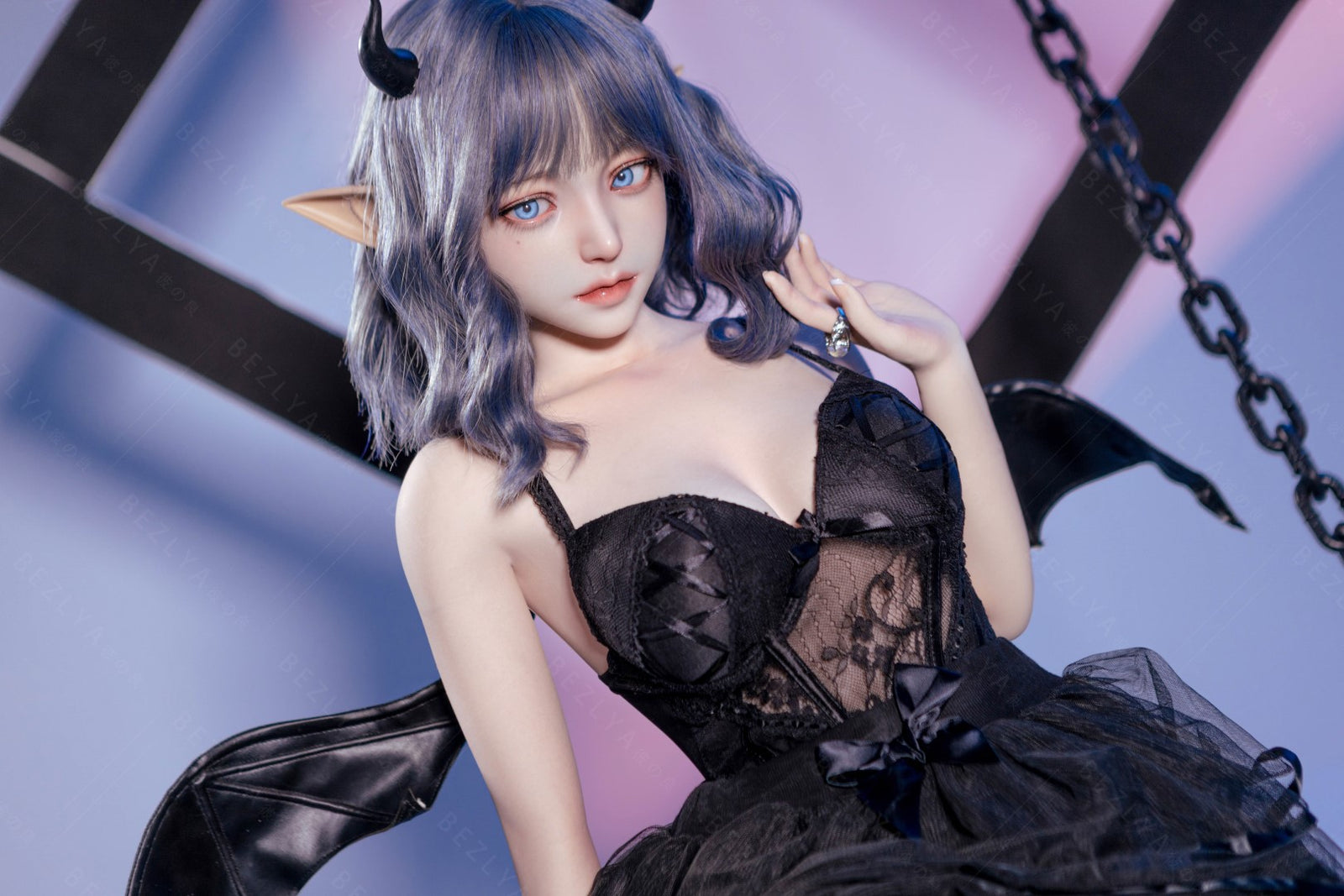Campanula seksnukk (Bezlya Doll 149 cm D-tass 2,1 silikoon)