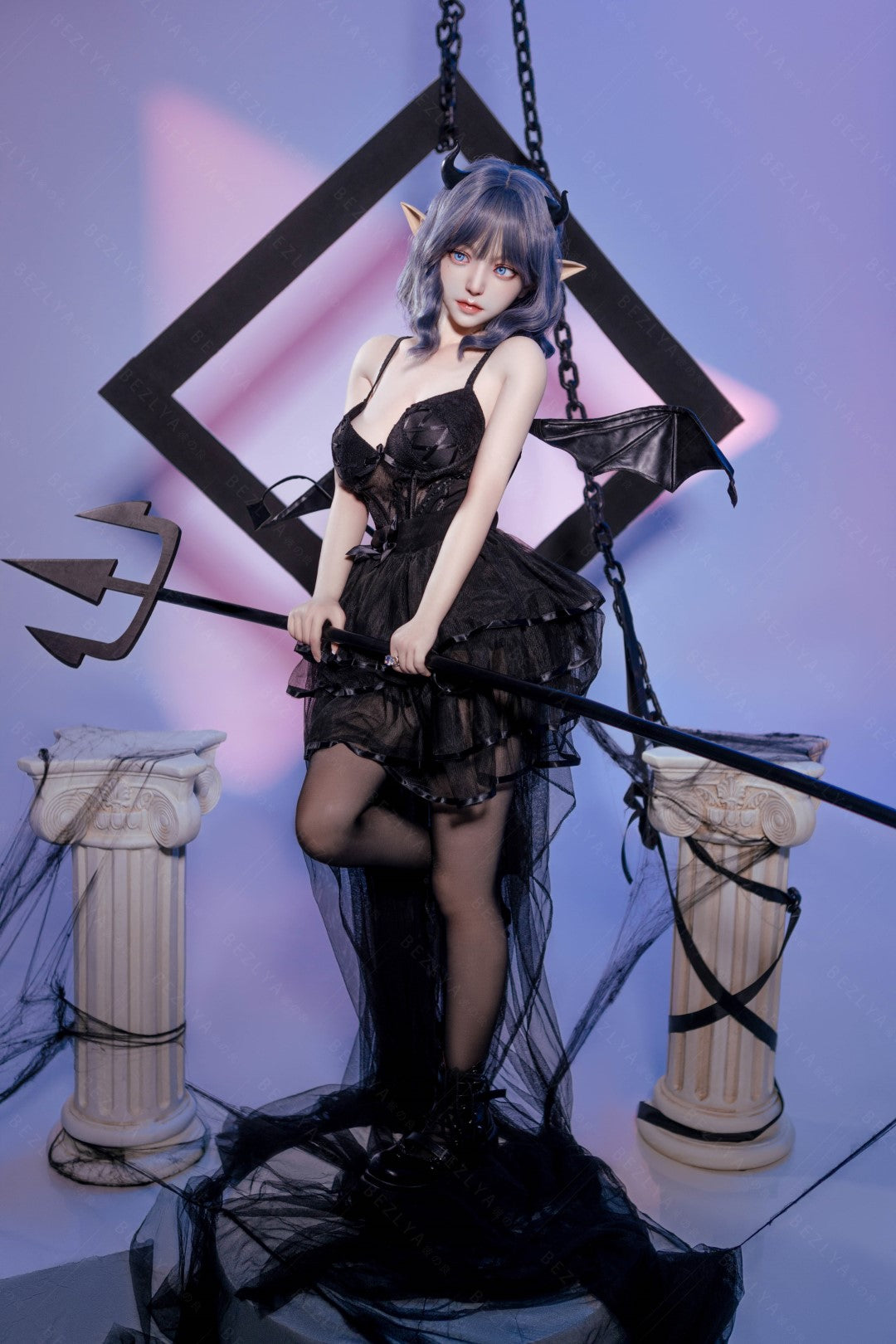 Campanula seksnukk (Bezlya Doll 149 cm D-tass 2,1 silikoon)
