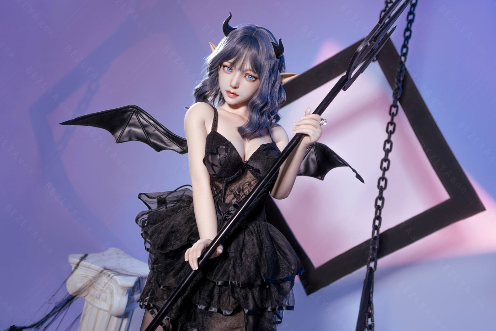 Campanula seksnukk (Bezlya Doll 149 cm D-tass 2,1 silikoon)