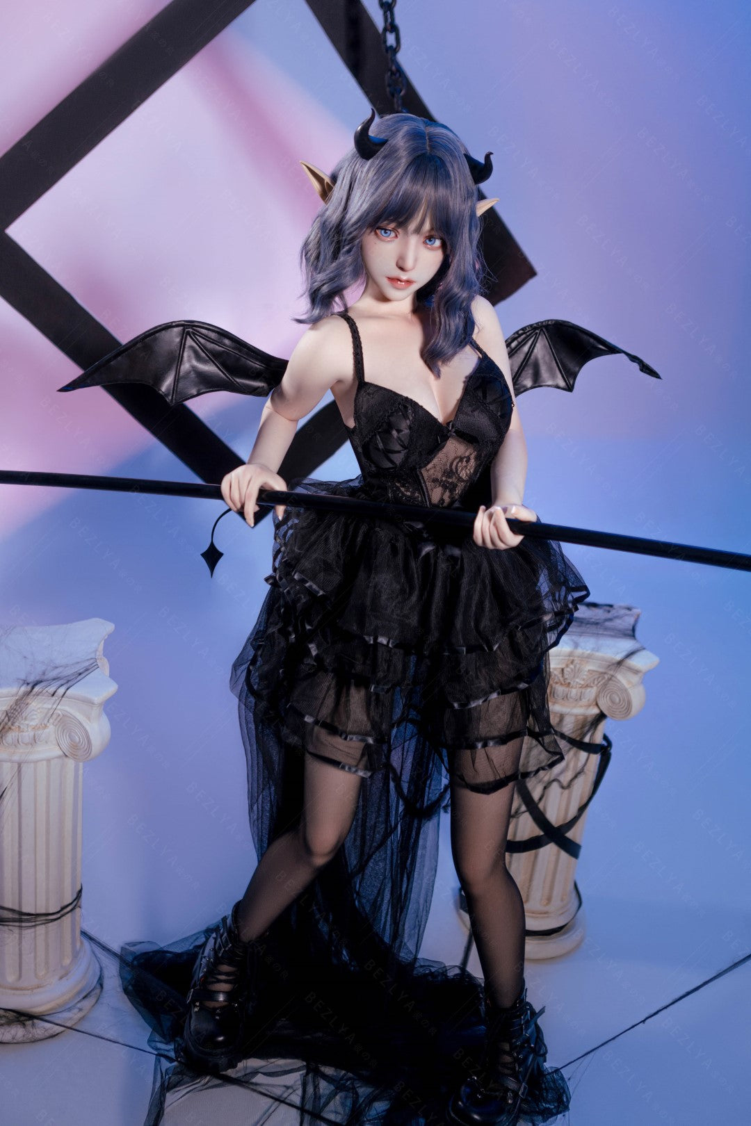 Campanula seksnukk (Bezlya Doll 149 cm D-tass 2,1 silikoon)