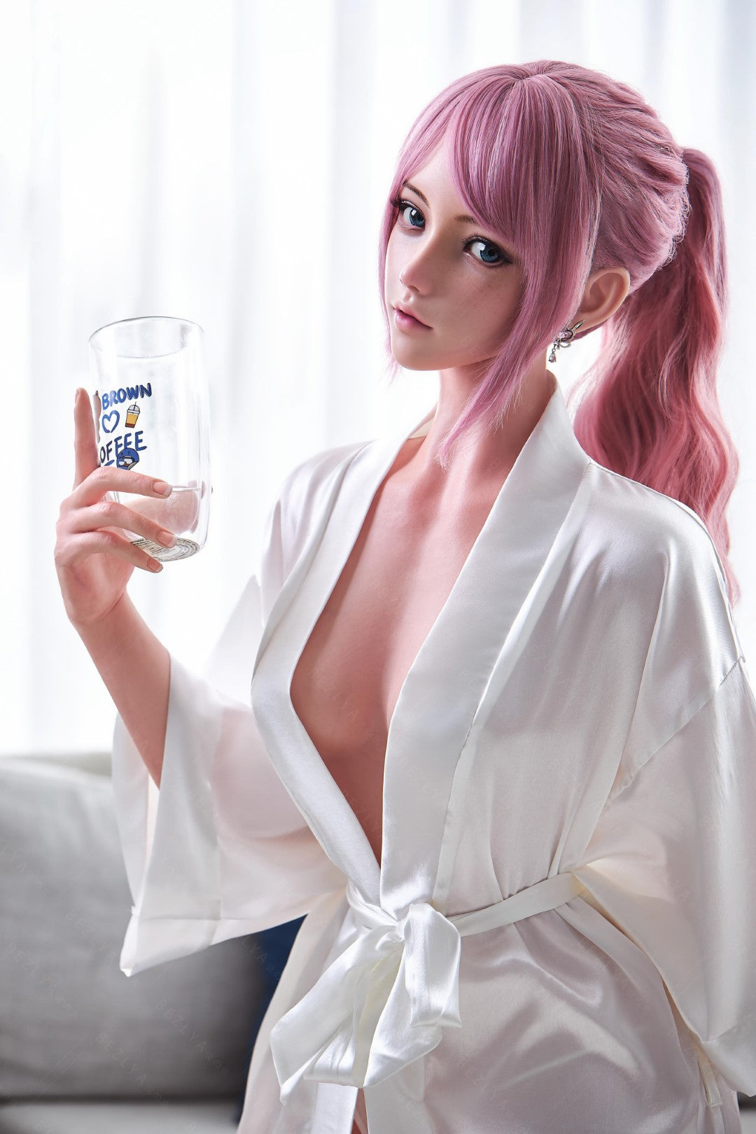 Cyrtenthera seksnukk (Bezlya Doll 156 cm B tass 2,1 silikoon)