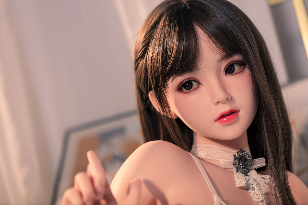 Convallaria seksnukk (Bezlya Doll 155 cm H-tass 2,1 silikoon)