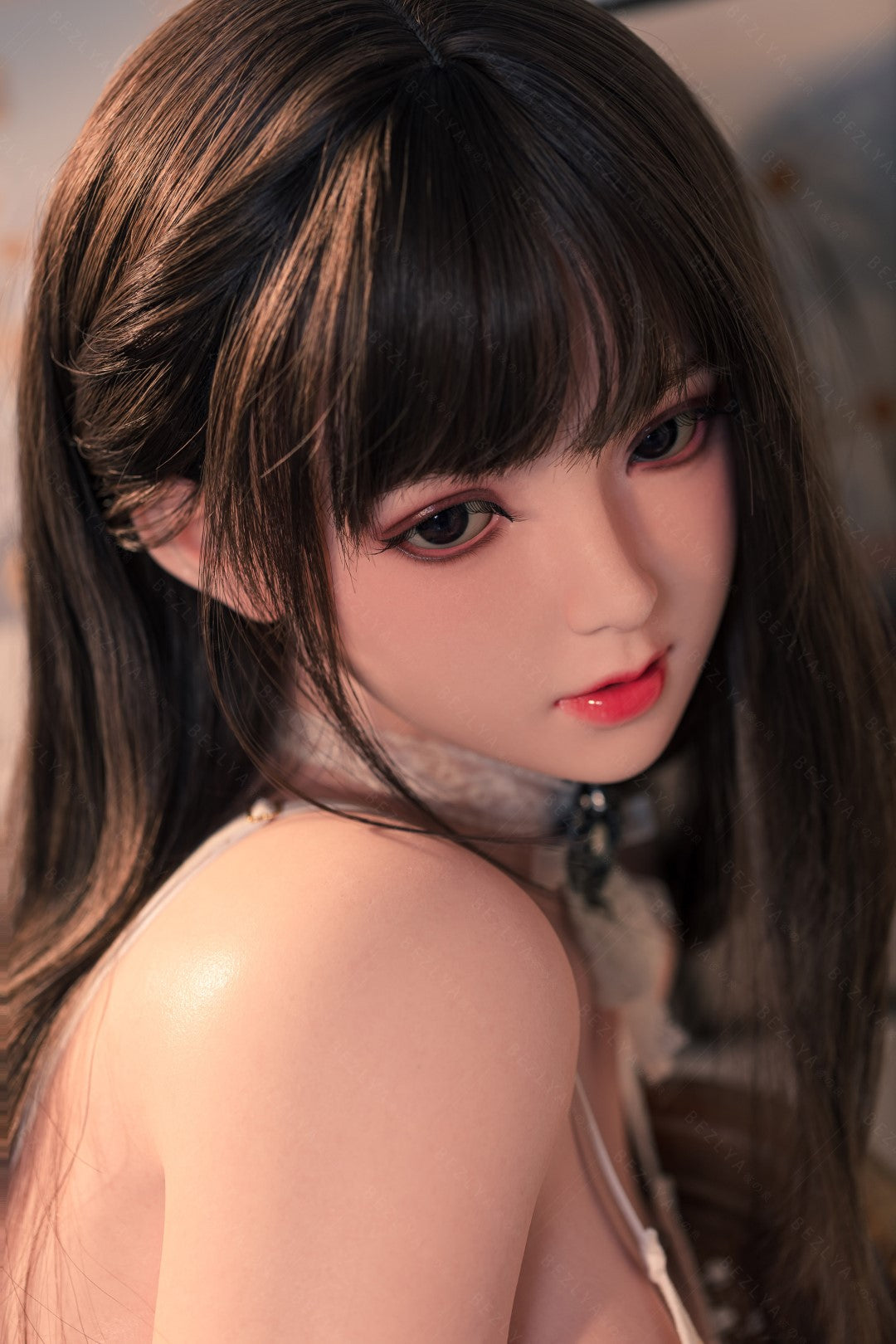 Convallaria seksnukk (Bezlya Doll 155 cm H-tass 2,1 silikoon)