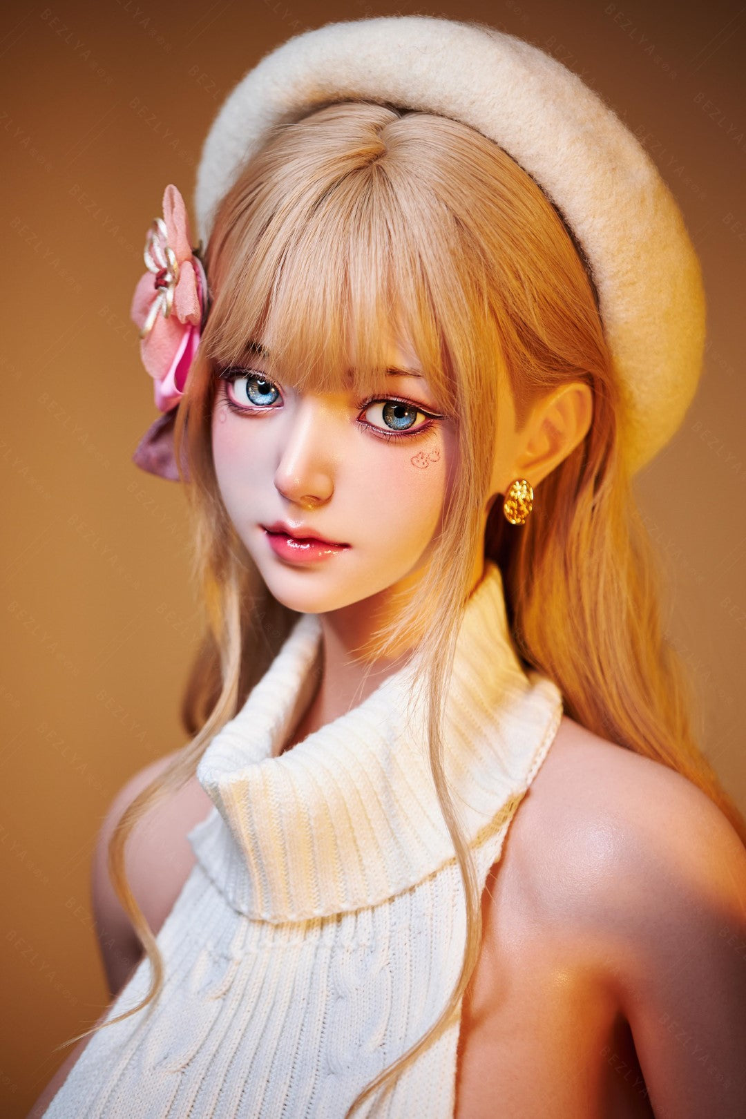 Campanula seksnukk (Bezlya Doll 155 cm H-tass 2,1 silikoon)