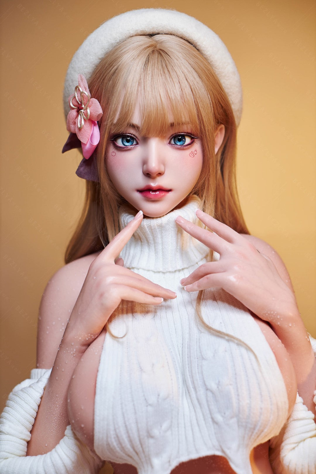 Campanula seksnukk (Bezlya Doll 155 cm H-tass 2,1 silikoon)
