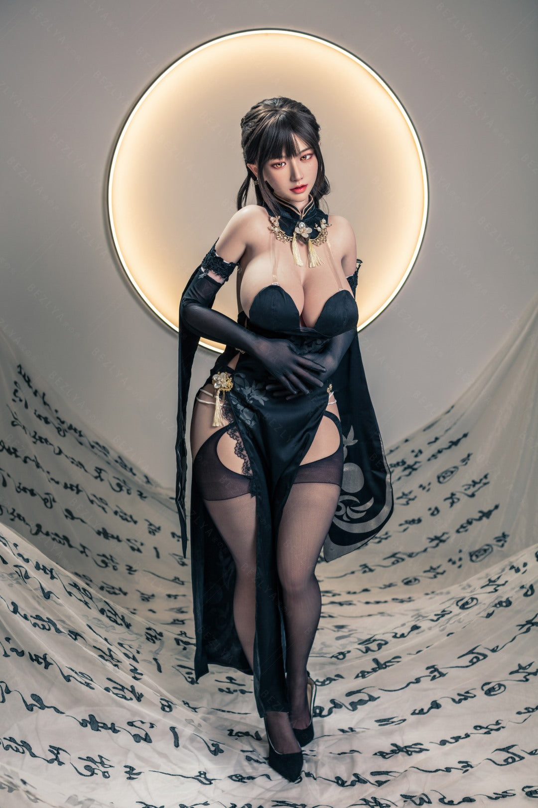 Lagenaria seksnukk (Bezlya Doll 155 cm H-tass 2,1 silikoon)