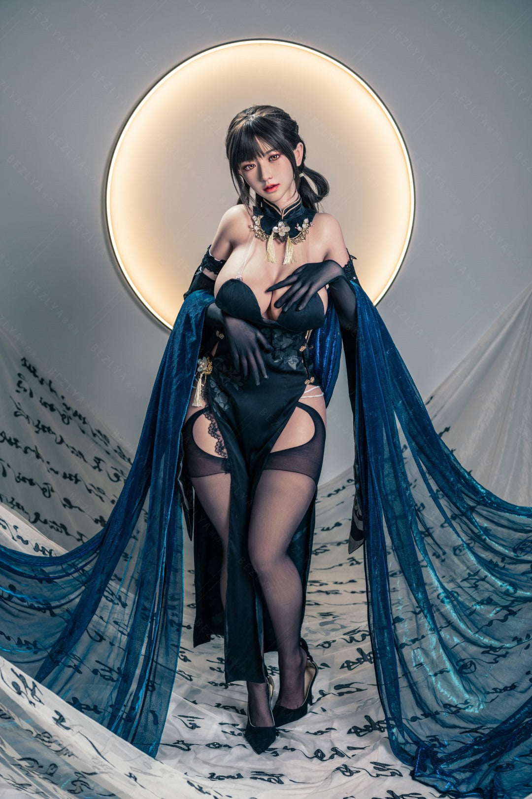 Lagenaria seksnukk (Bezlya Doll 155 cm H-tass 2,1 silikoon)
