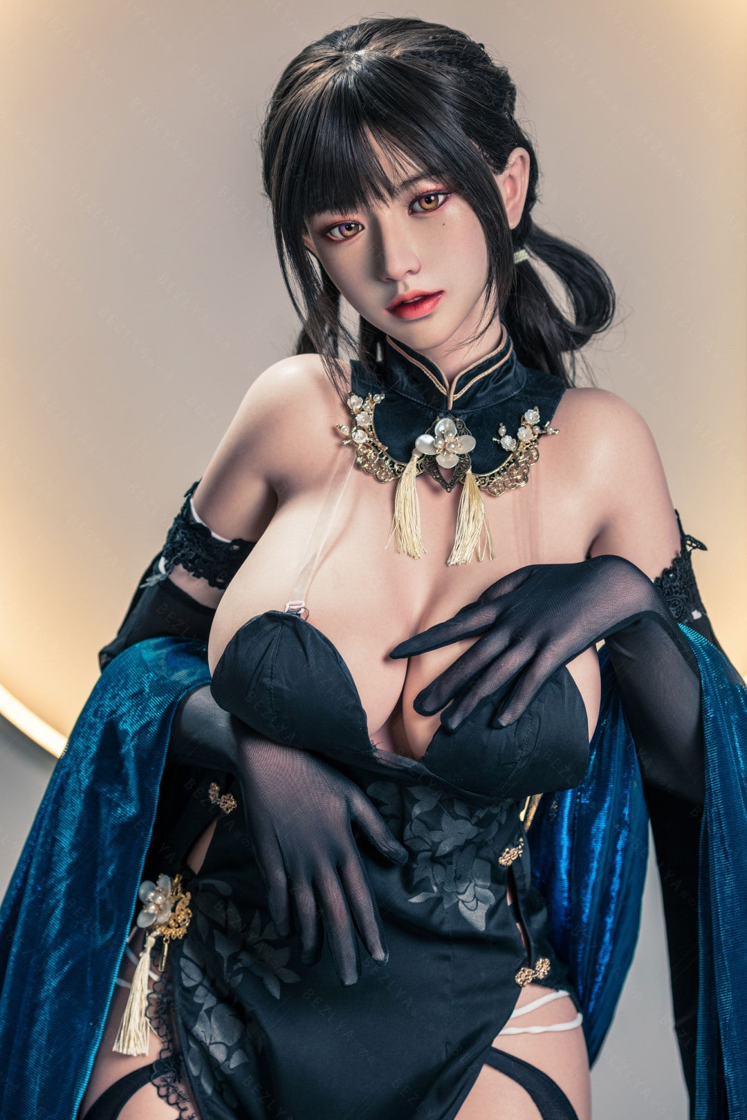 Lagenaria seksnukk (Bezlya Doll 155 cm H-tass 2,1 silikoon)