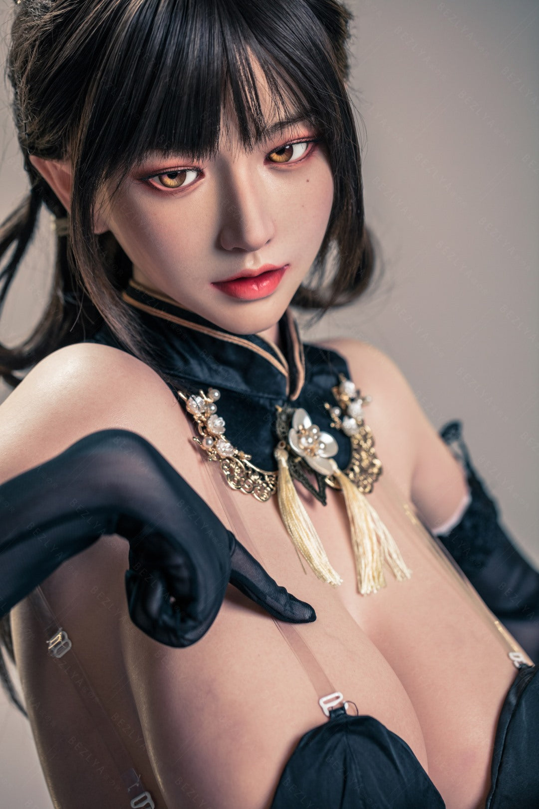 Lagenaria seksnukk (Bezlya Doll 155 cm H-tass 2,1 silikoon)