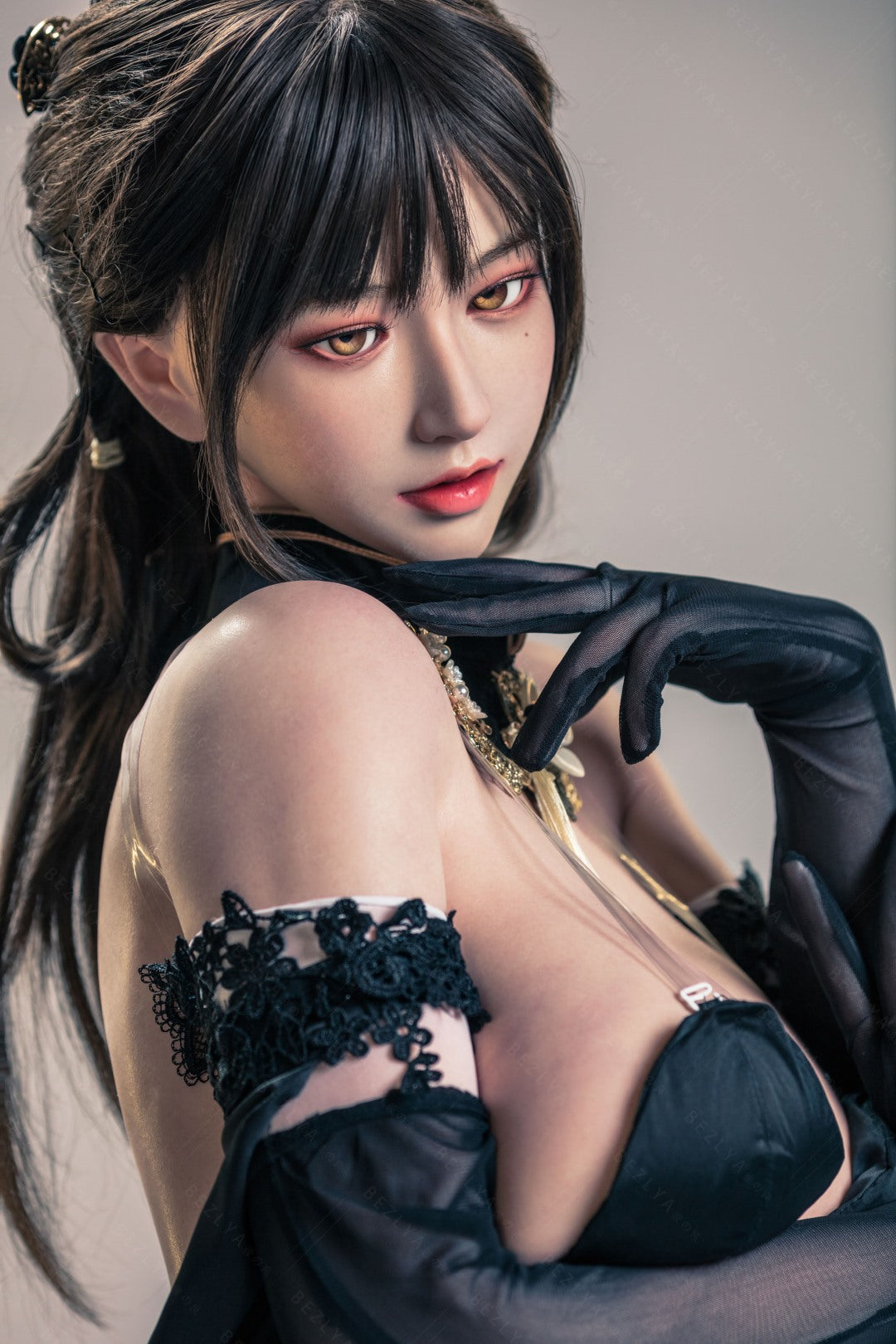 Lagenaria seksnukk (Bezlya Doll 155 cm H-tass 2,1 silikoon)