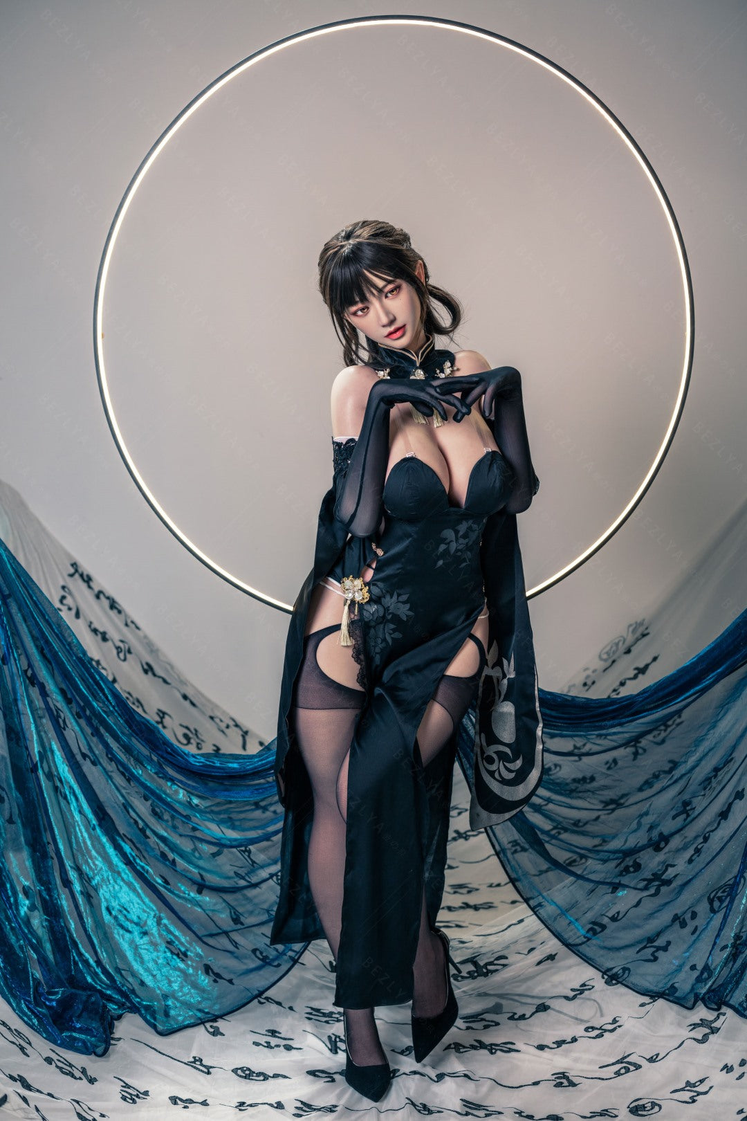 Lagenaria seksnukk (Bezlya Doll 155 cm H-tass 2,1 silikoon)