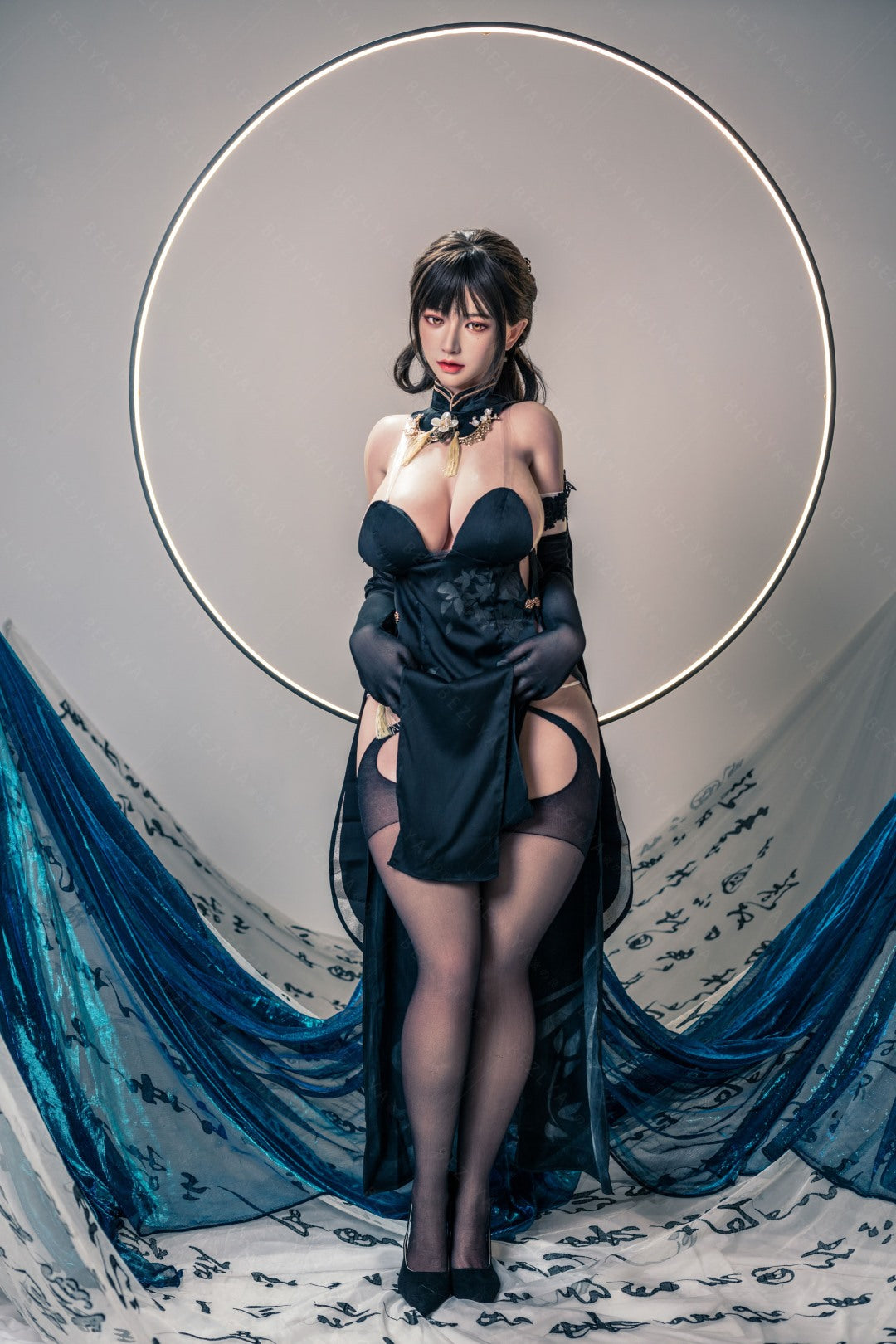Lagenaria seksnukk (Bezlya Doll 155 cm H-tass 2,1 silikoon)