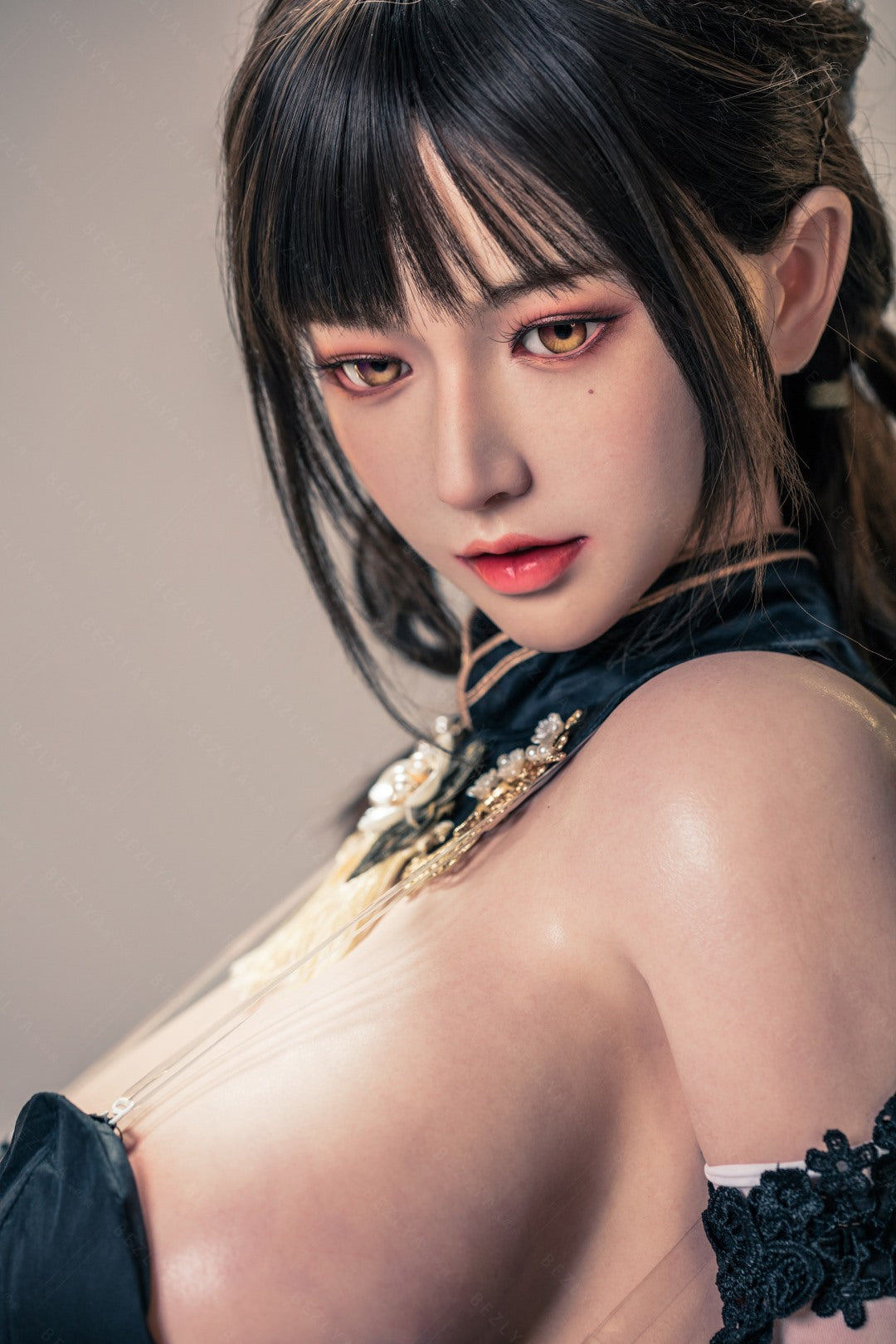 Lagenaria seksnukk (Bezlya Doll 155 cm H-tass 2,1 silikoon)