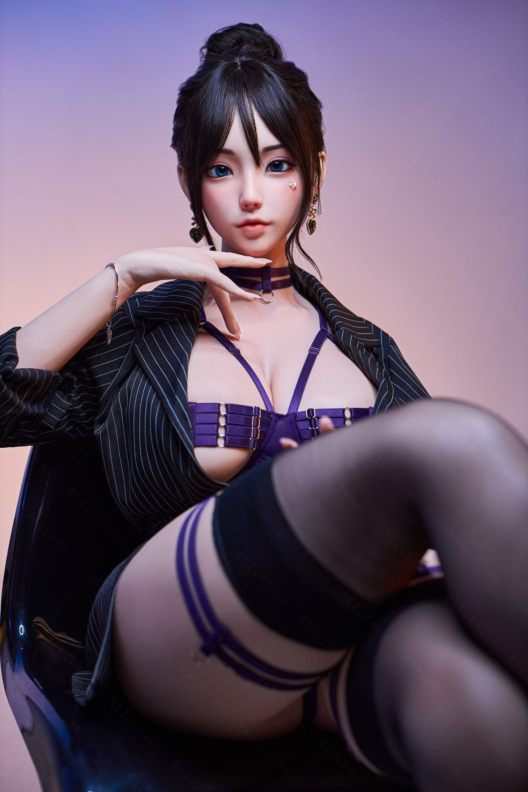 Cyrtenthera seksnukk (Bezlya Doll 161cm G tass 2,2 silikoon)