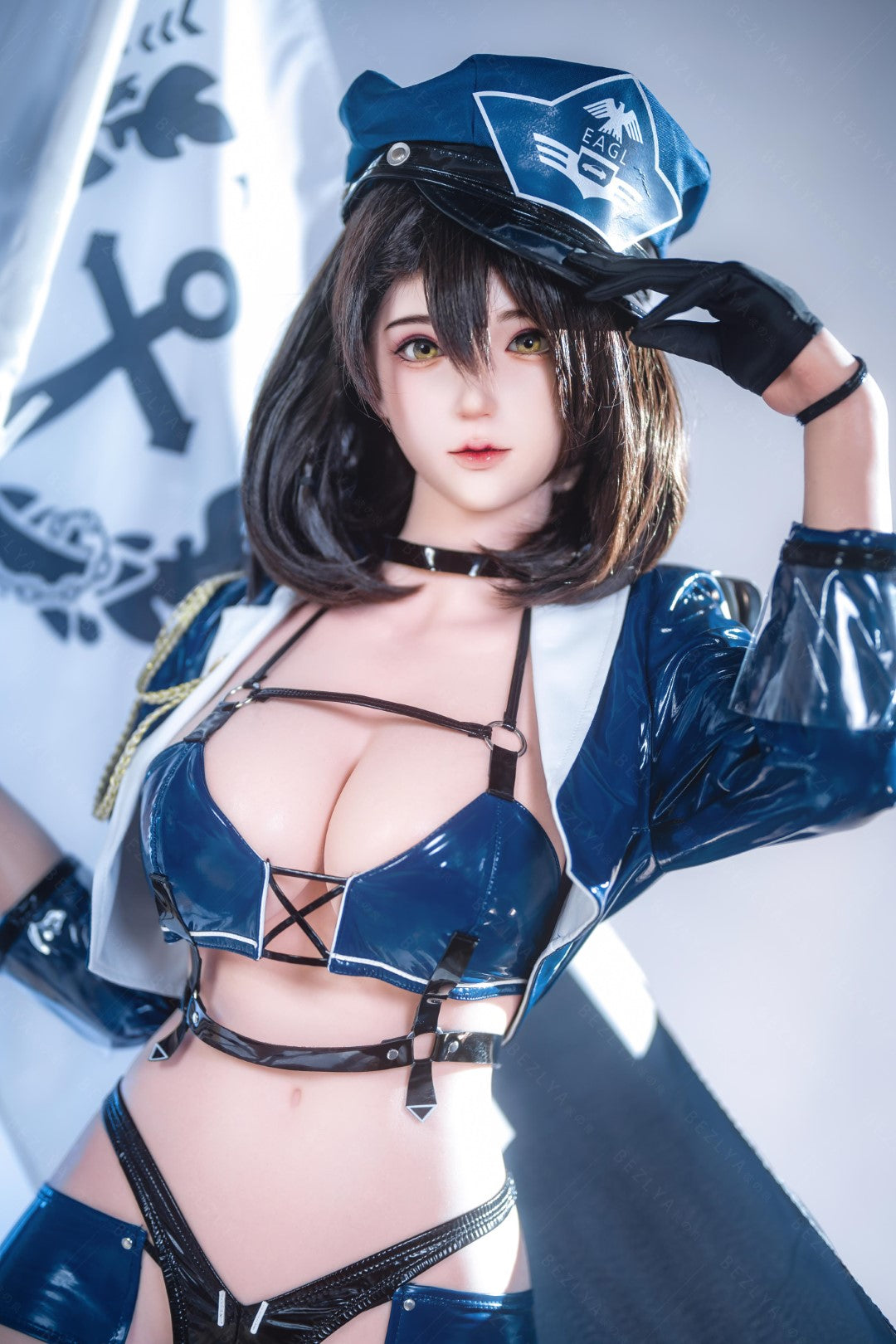 Yulania seksnukk (Bezlya Doll 155 cm E-tass 2,2CF silikoon)