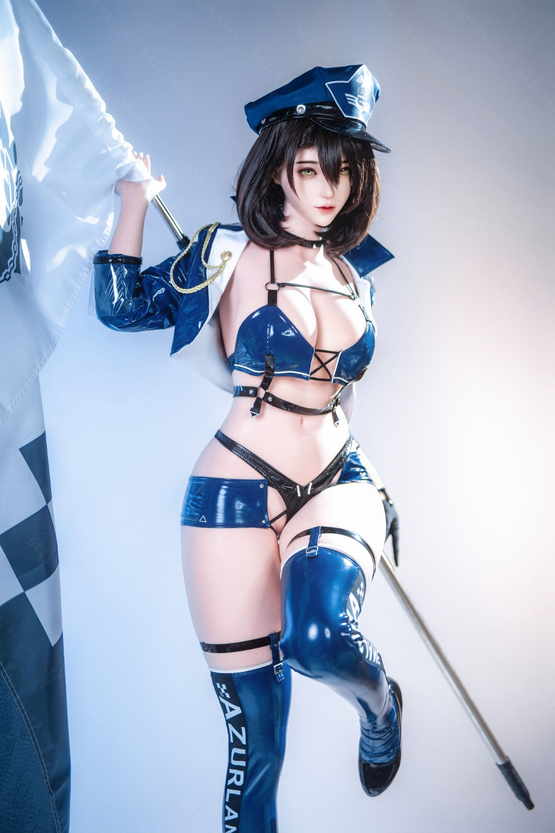 Yulania seksnukk (Bezlya Doll 155 cm E-tass 2,2CF silikoon)